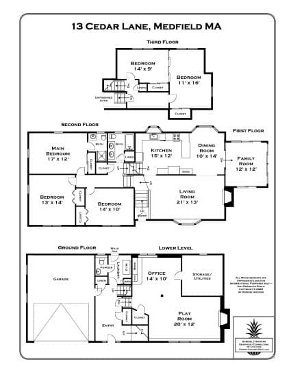 Single Family Residence at 13 Cedar Lane, Medfield MA 02052, photo 40 of 40