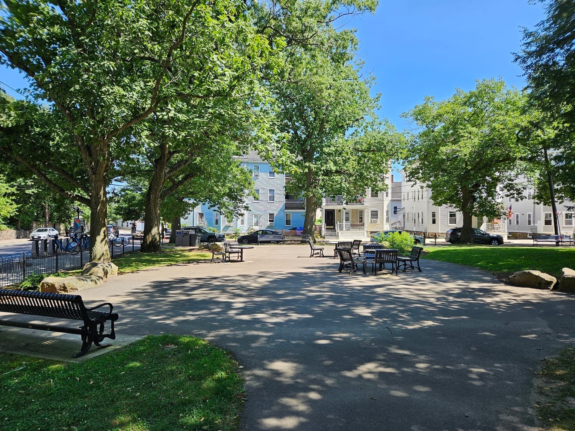 Attached (Townhouse/Rowhouse/Duplex) at 6 Edwin Street # 1, Brookline MA 02445, photo 3 of 17