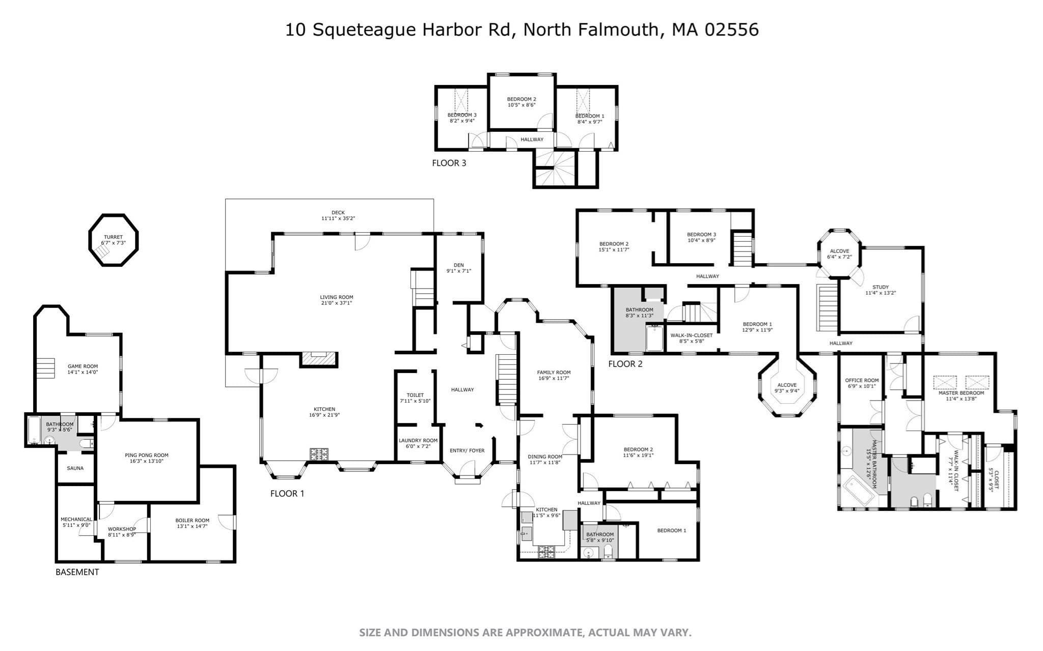 Single Family Residence at 10 Squeteague Harbor Rd, Bourne MA 02556, photo 41 of 41