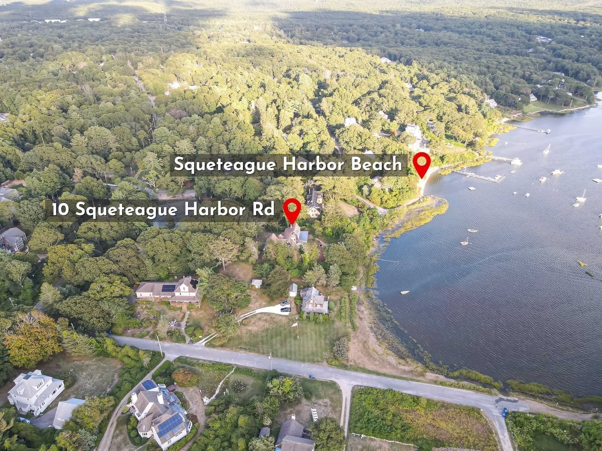 Single Family Residence at 10 Squeteague Harbor Rd, Bourne MA 02556, photo 40 of 41