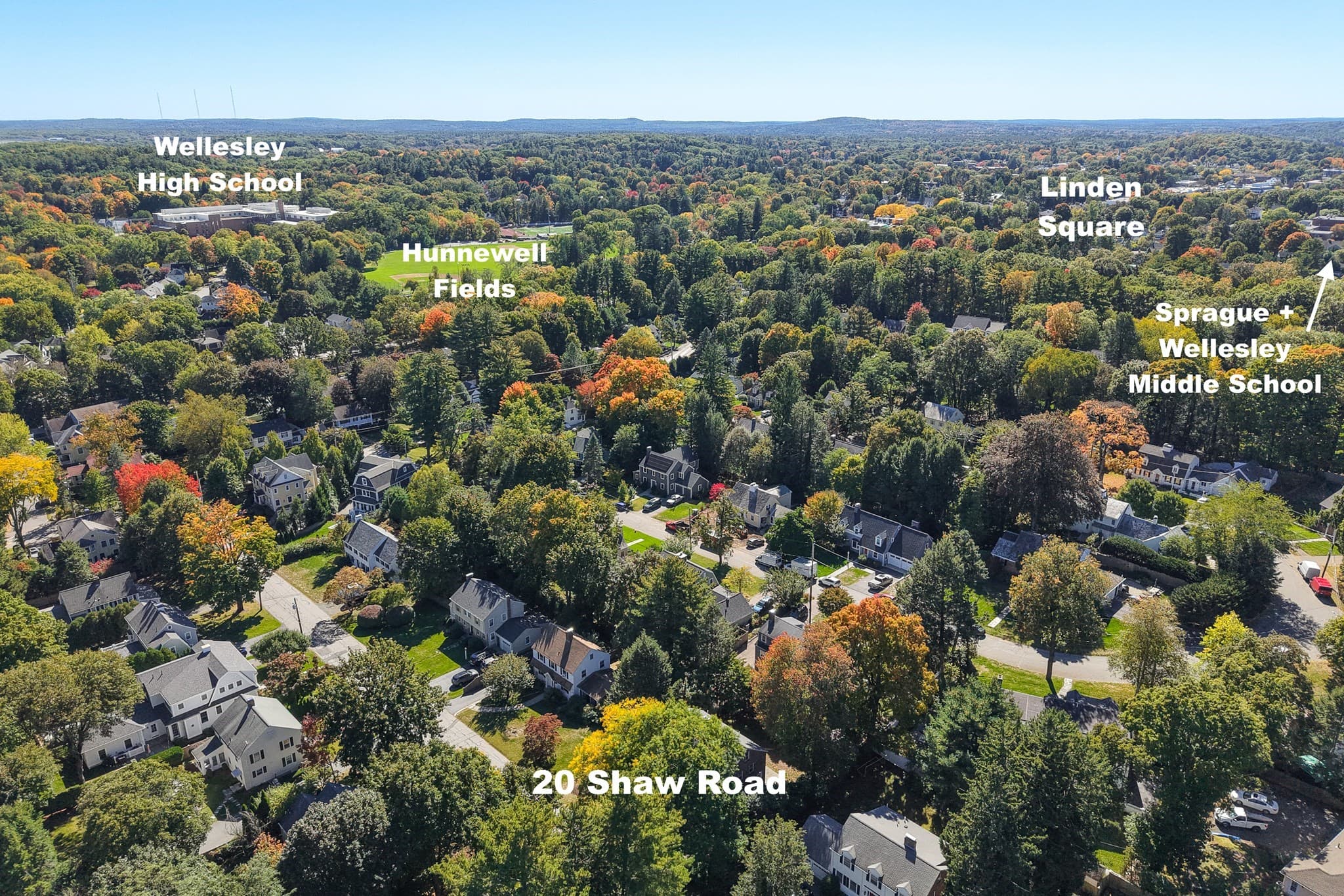 Single Family Residence at 20 Shaw Rd, Wellesley MA 02481, photo 24 of 24