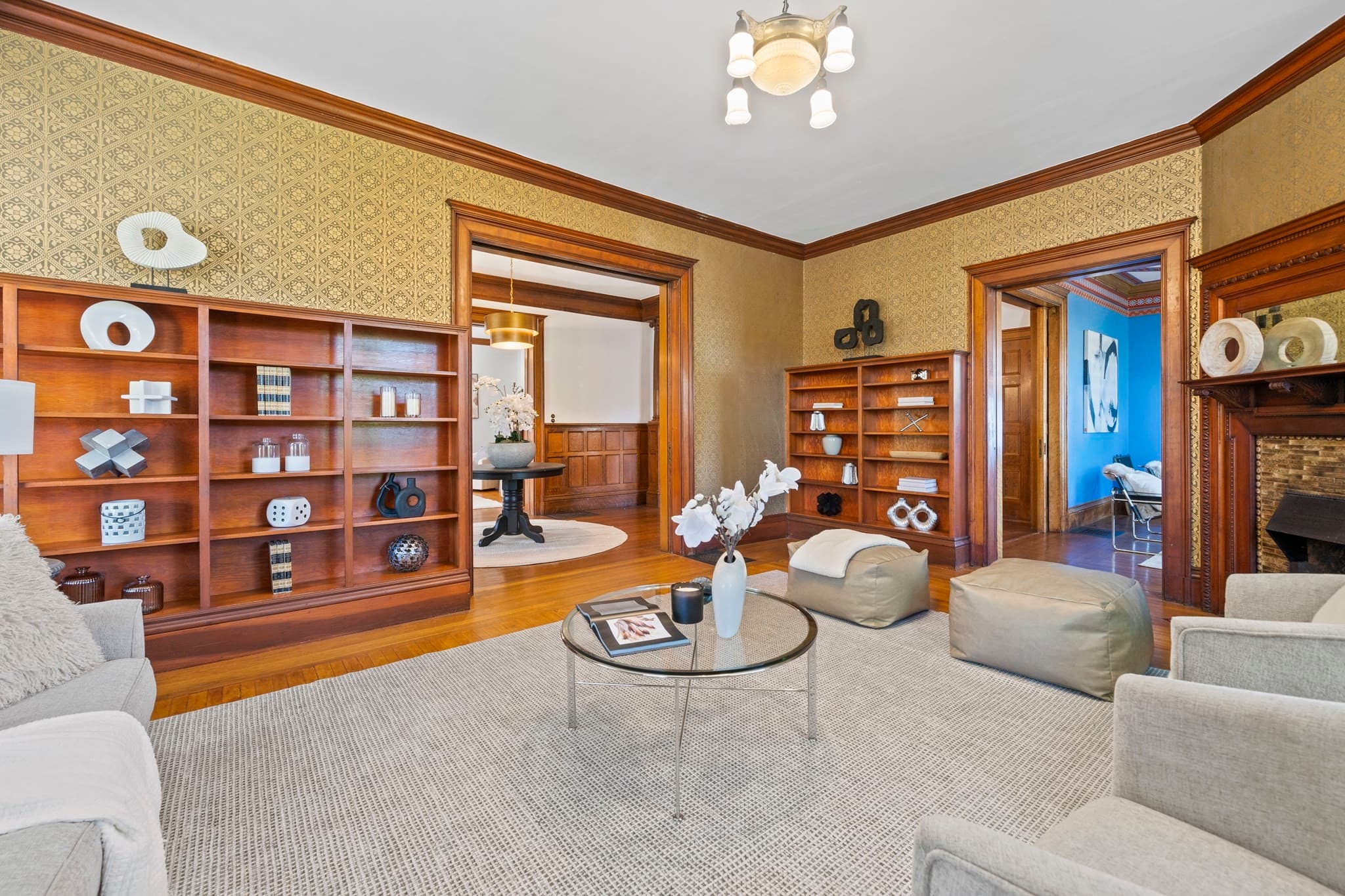 Single Family Residence at 945 Beacon Street, Newton MA 02459, Newton, photo 9 of 42