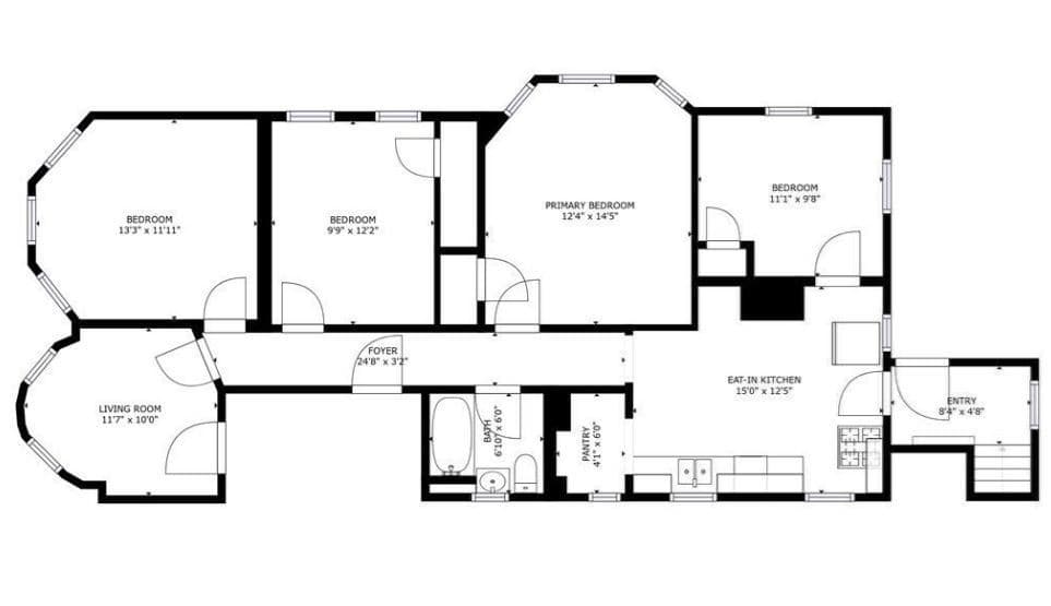 3 Family at 25 Barry Street, Boston MA 02125, Boston, photo 16 of 18