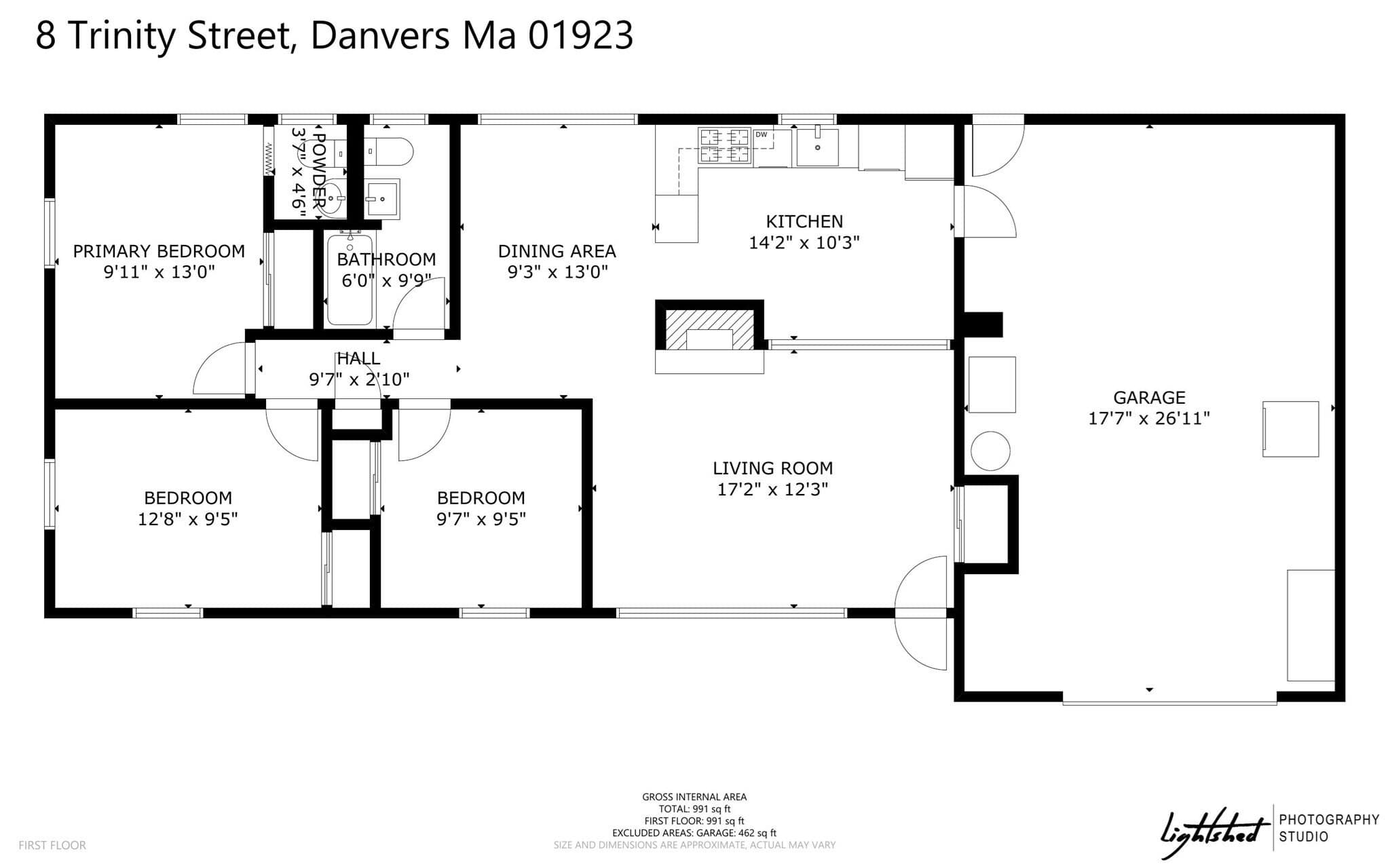 Single Family Residence at 8 Trinity St, Danvers MA 01923, photo 36 of 36