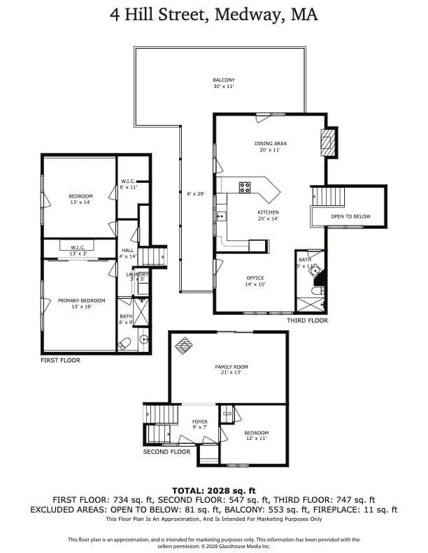 Single Family Residence at 4 Hill St, Medway MA 02053, photo 37 of 37