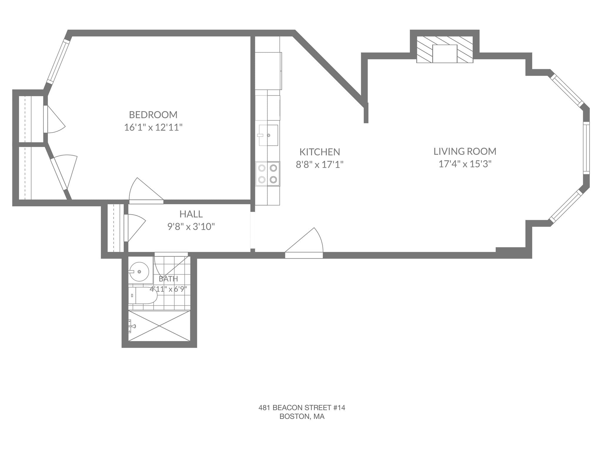 Condominium at 481 Beacon Street # 14, Boston MA 02115, Boston, photo 16 of 16