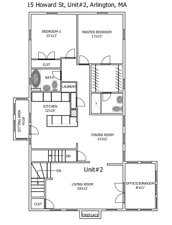 Multi Family at 15 Howard St, Arlington MA 02476, Arlington, photo 22 of 22