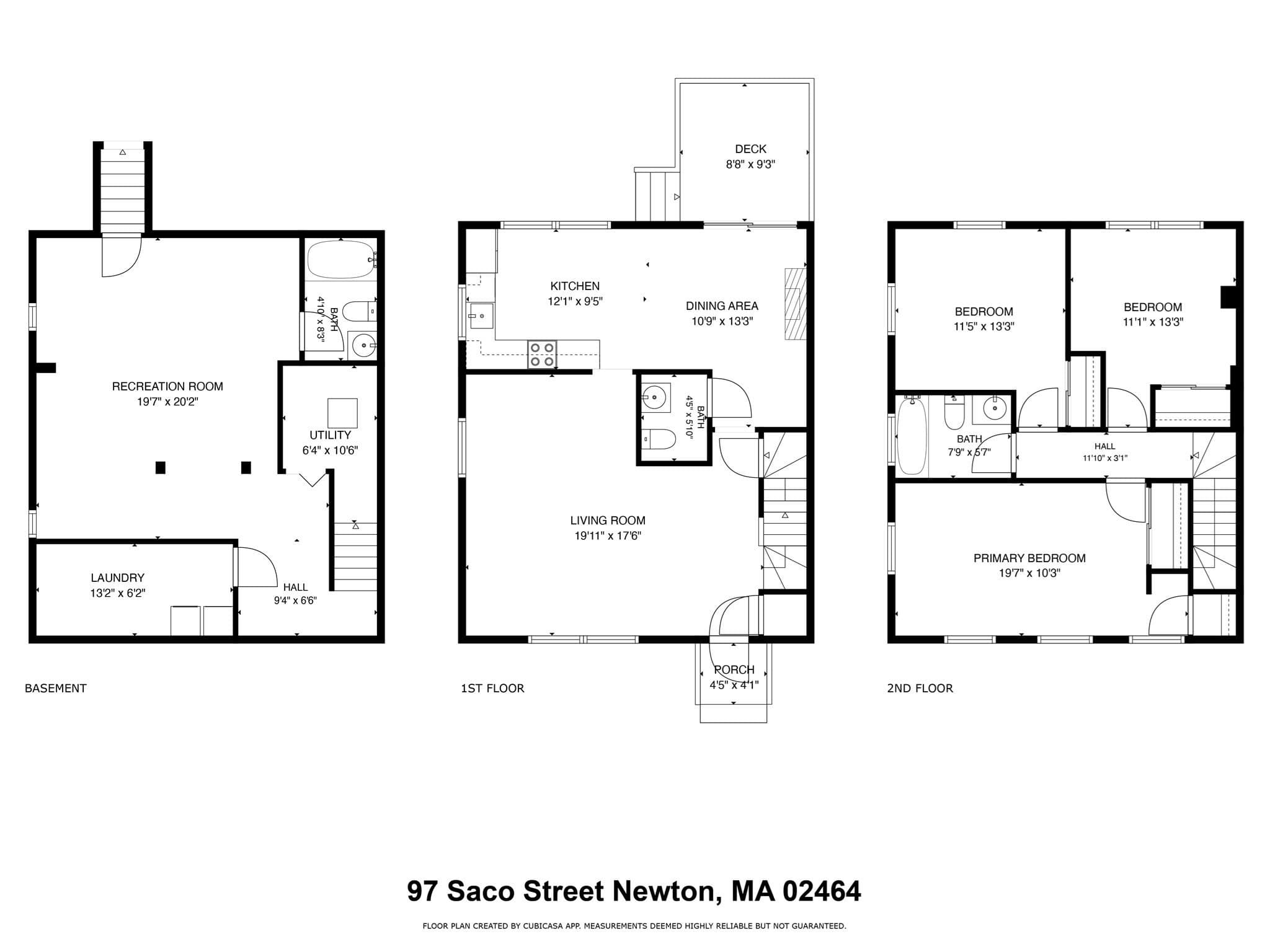 Condominium at 97 Saco # 97, Newton MA 02464, Newton, photo 19 of 19