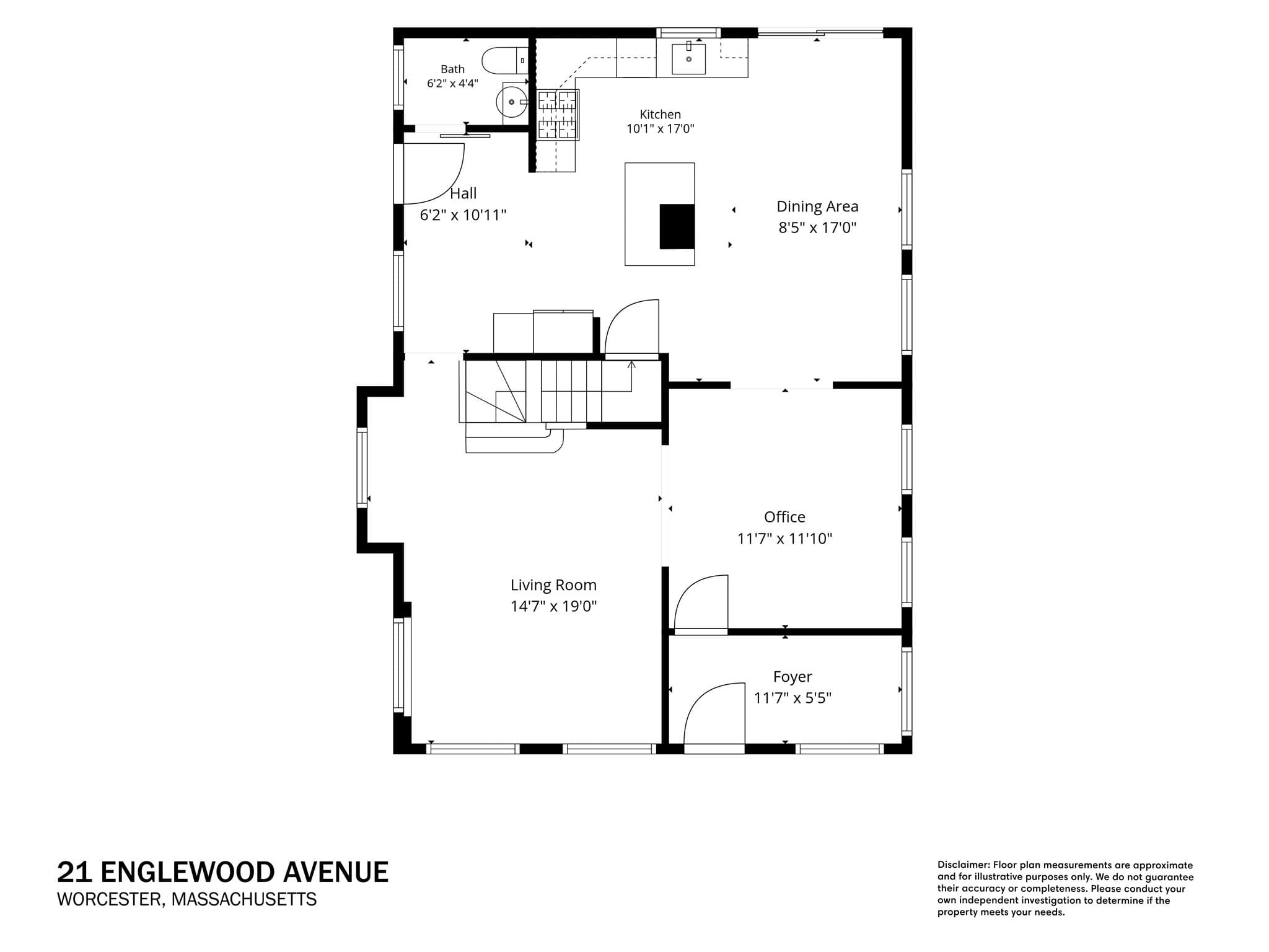 Single Family Residence at 21 Englewood Ave, Worcester MA 01603, photo 24 of 26
