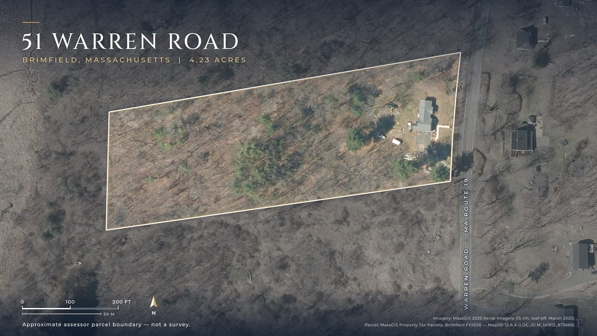 Single Family Residence at 51 Warren Rd, Brimfield MA 01010, photo 26 of 27