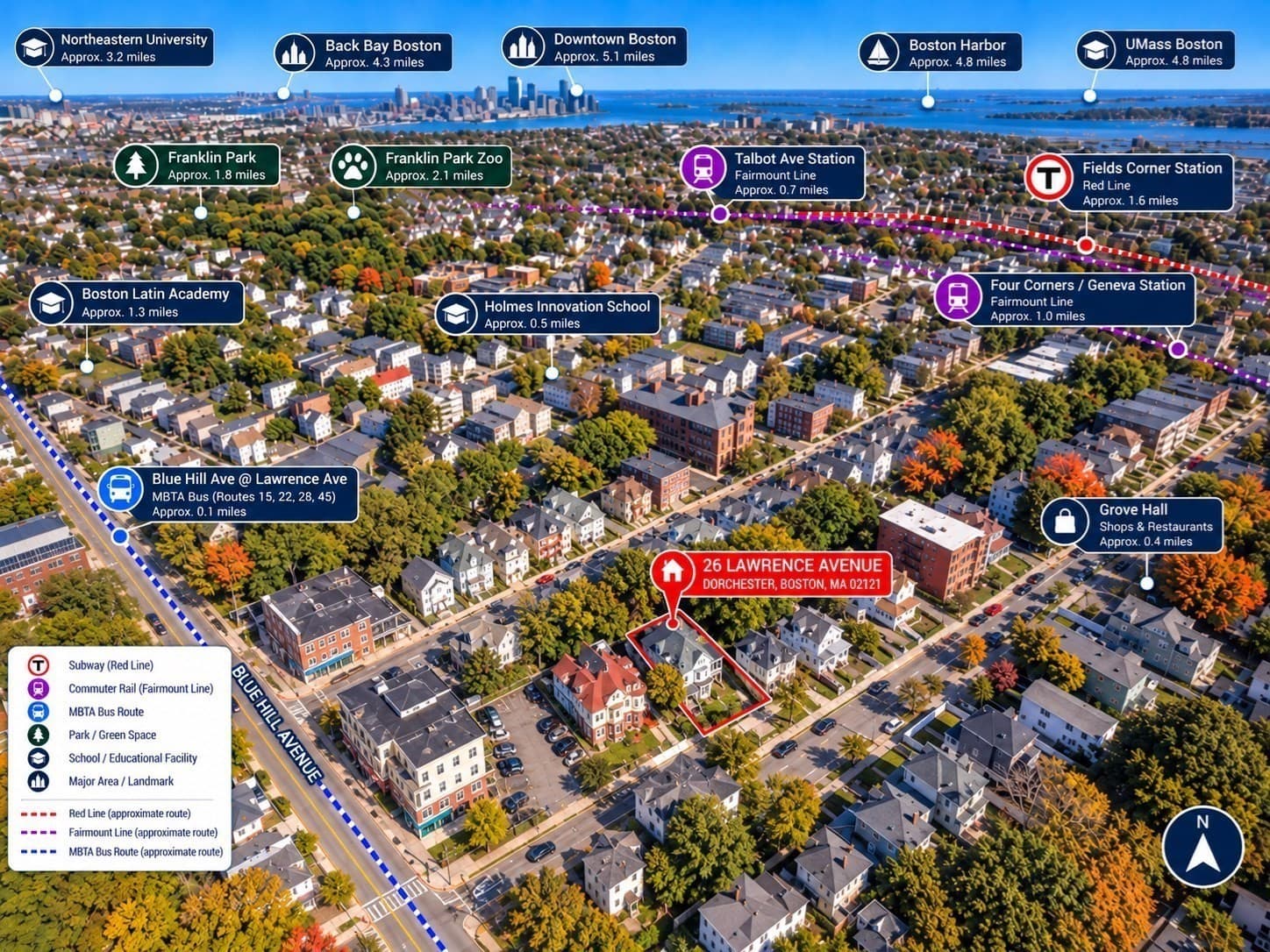 26 Lawrence Ave, Boston MA 02121