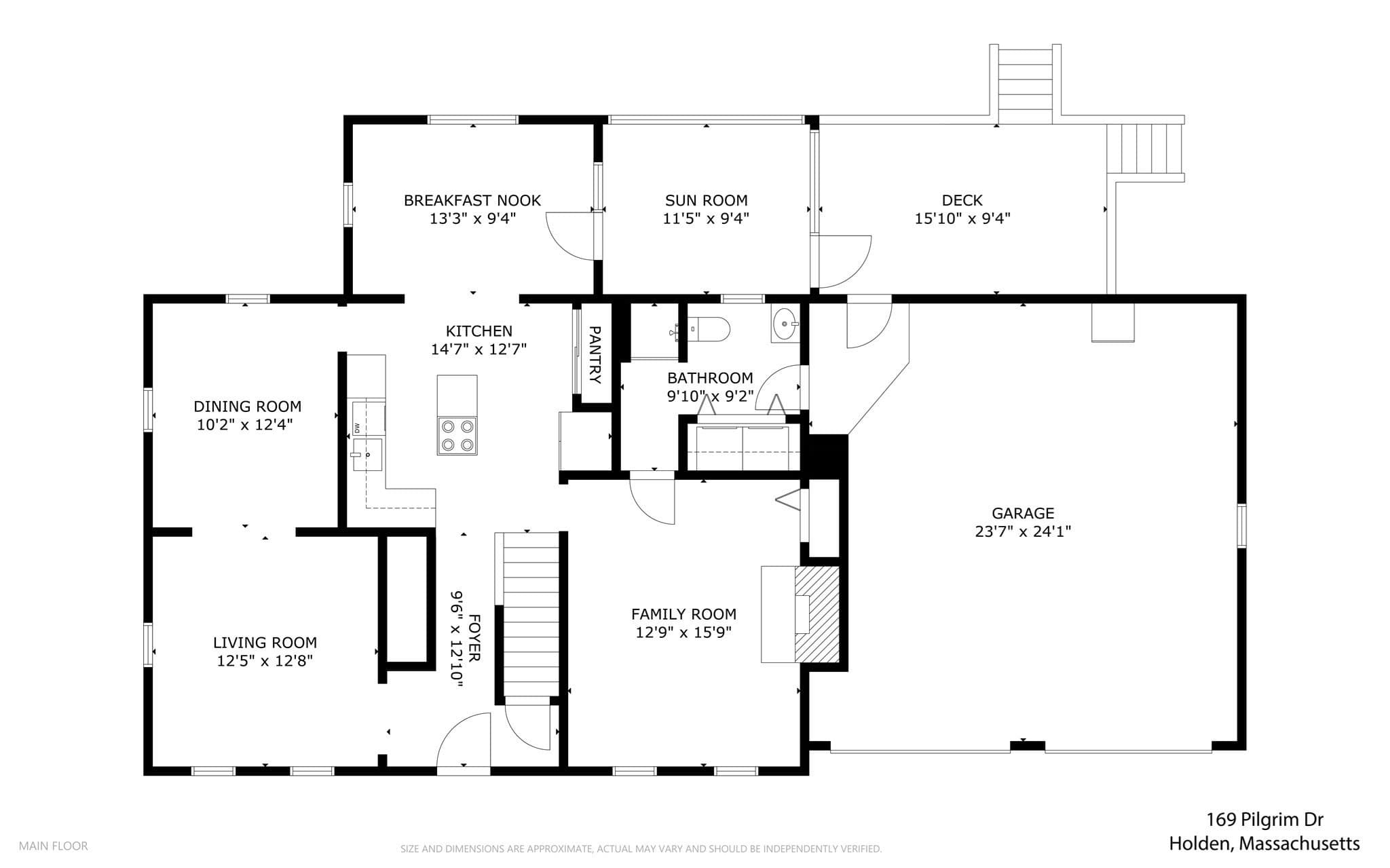 Single Family Residence at 169 Pilgrim Dr, Holden MA 01520, photo 39 of 41