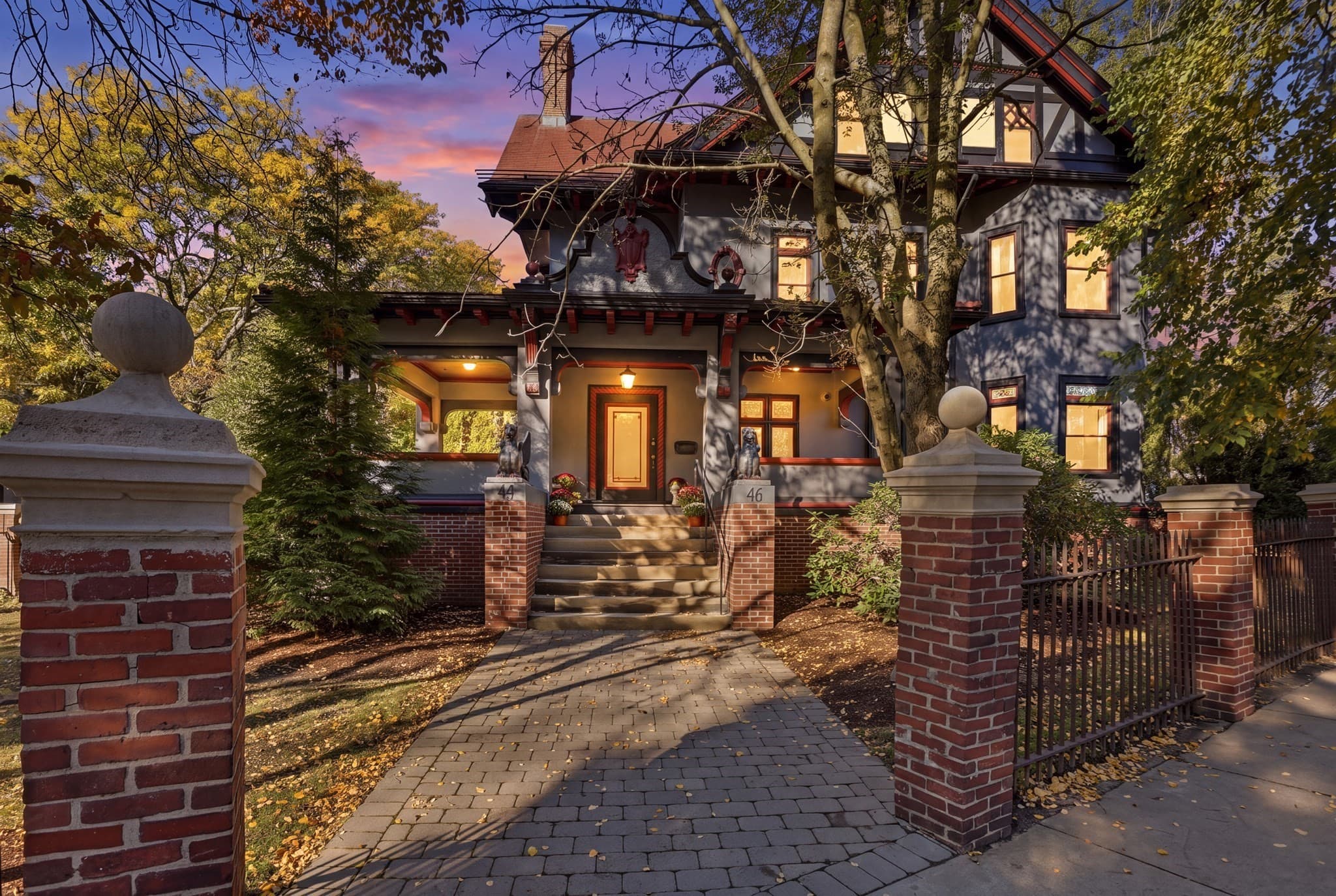 Single Family Residence at 46 Powell Street, Brookline MA 02446, photo 2 of 42