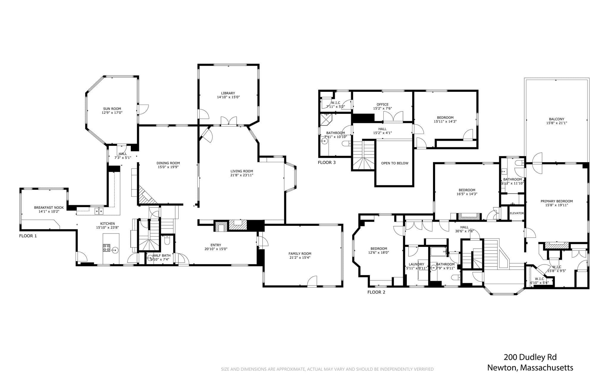 Single Family Residence at 200 Dudley, Newton MA 02459, photo 36 of 36