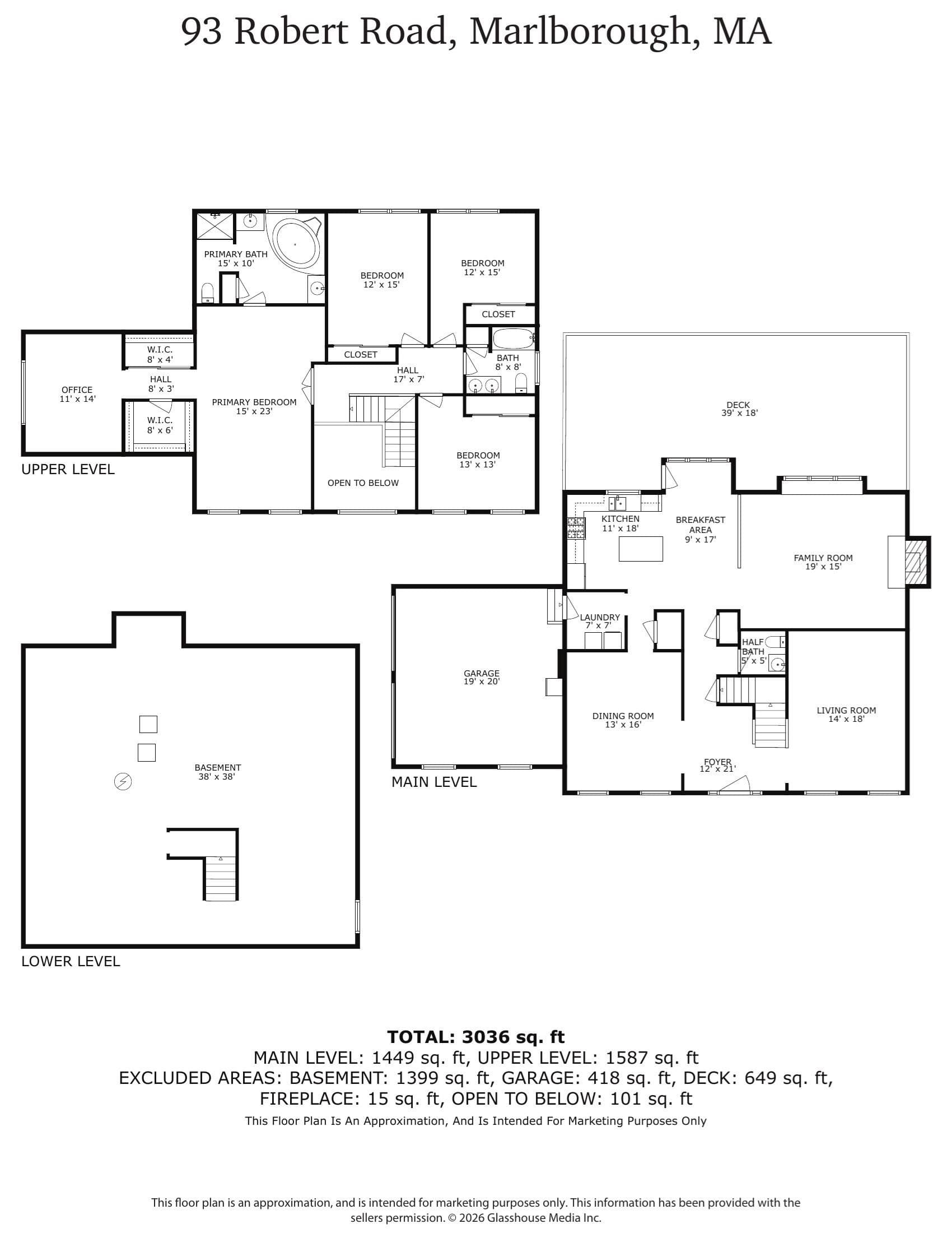 Single Family Residence at 93 Robert Road, Marlborough MA 01752, photo 7 of 42