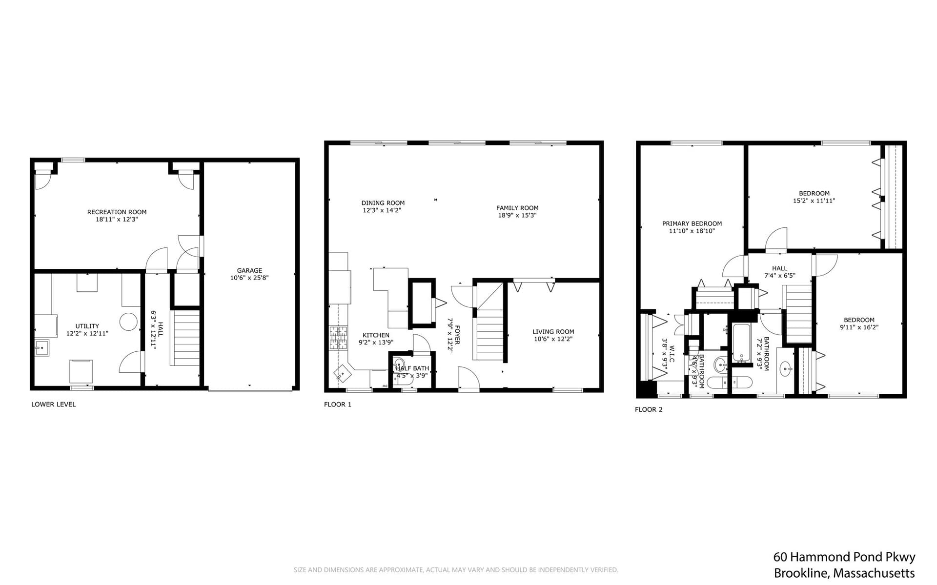 Attached (Townhouse/Rowhouse/Duplex) at 60 Hammond Pond Parkway # 60, Brookline MA 02467, photo 23 of 23