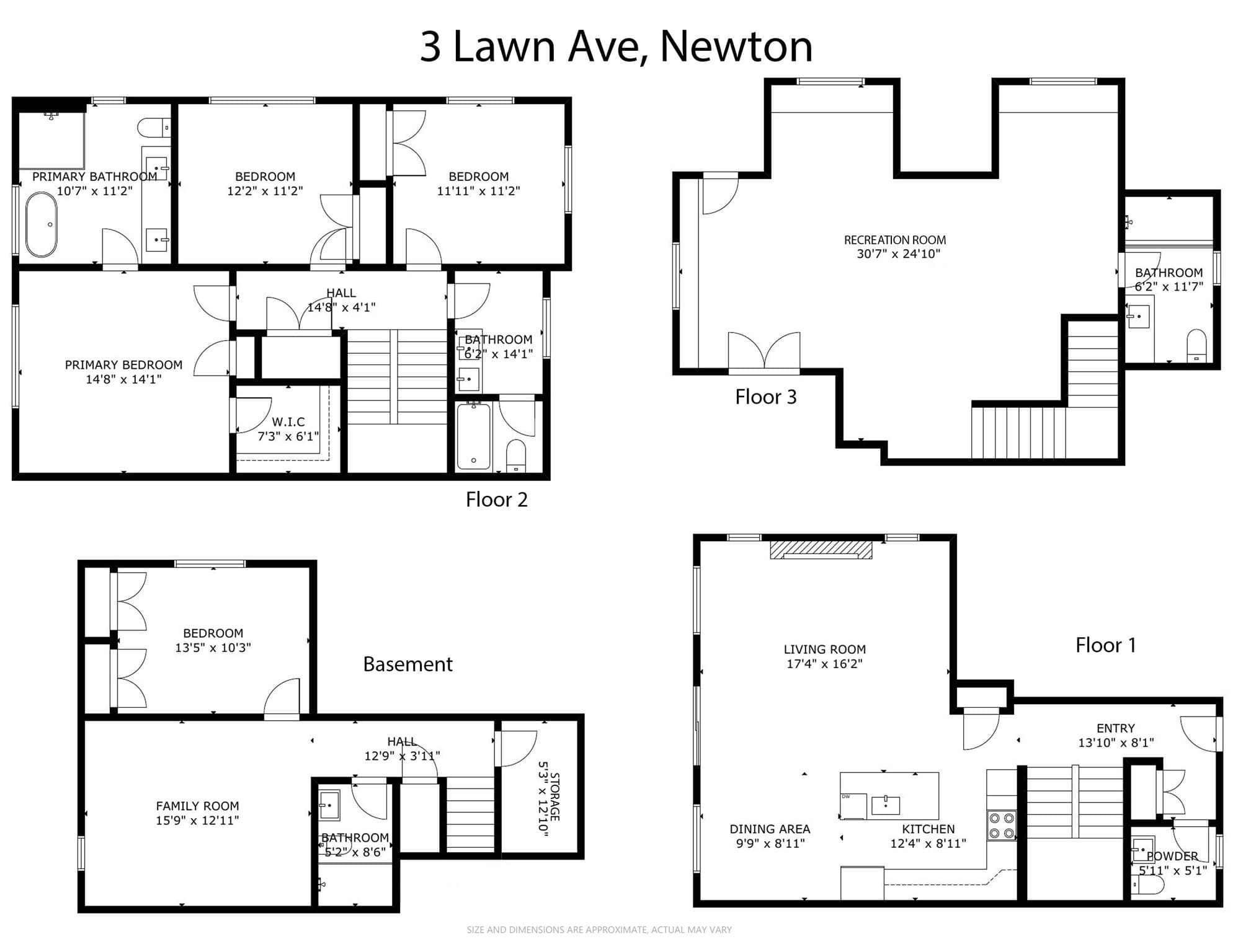 Condominium at 3 Lawn Ave # 1, Newton MA 02460, photo 27 of 27