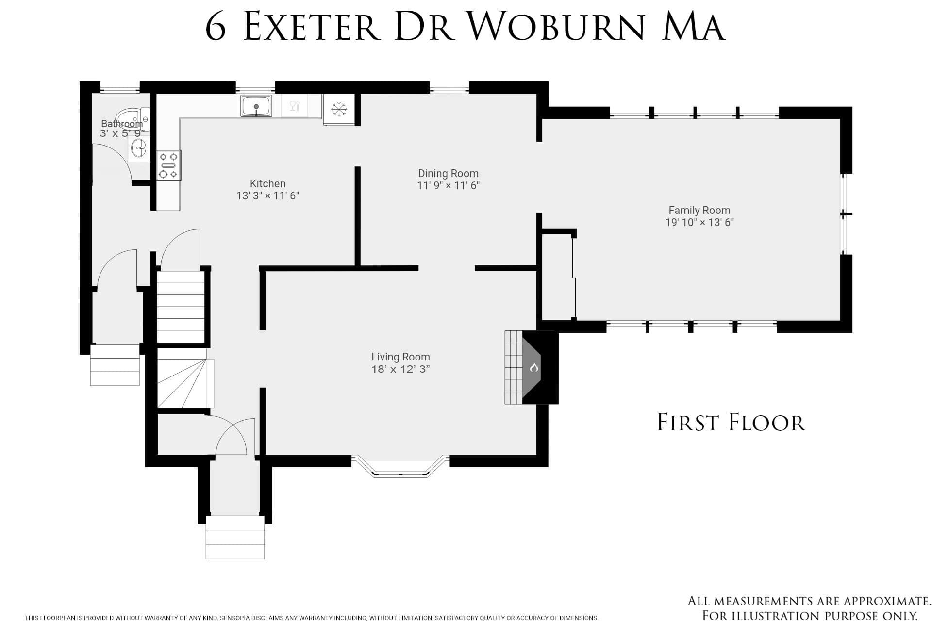 Single Family Residence at 6 Exeter Dr, Woburn MA 01801, photo 32 of 34