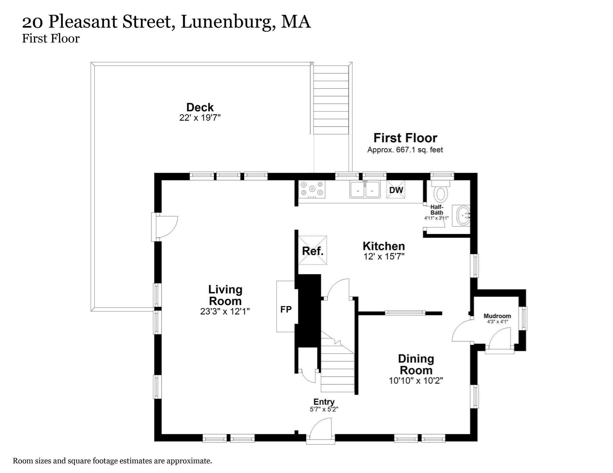 Single Family Residence at 20 Pleasant St, Lunenburg MA 01462, photo 25 of 26