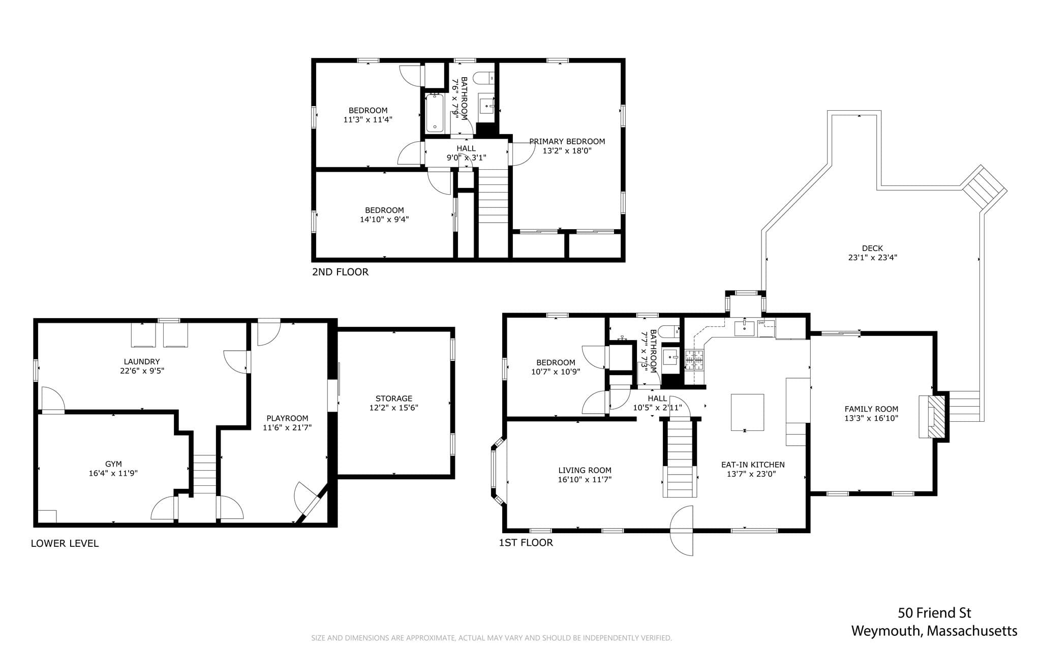 Single Family Residence at 50 Friend Street, Weymouth MA 02189, photo 42 of 42