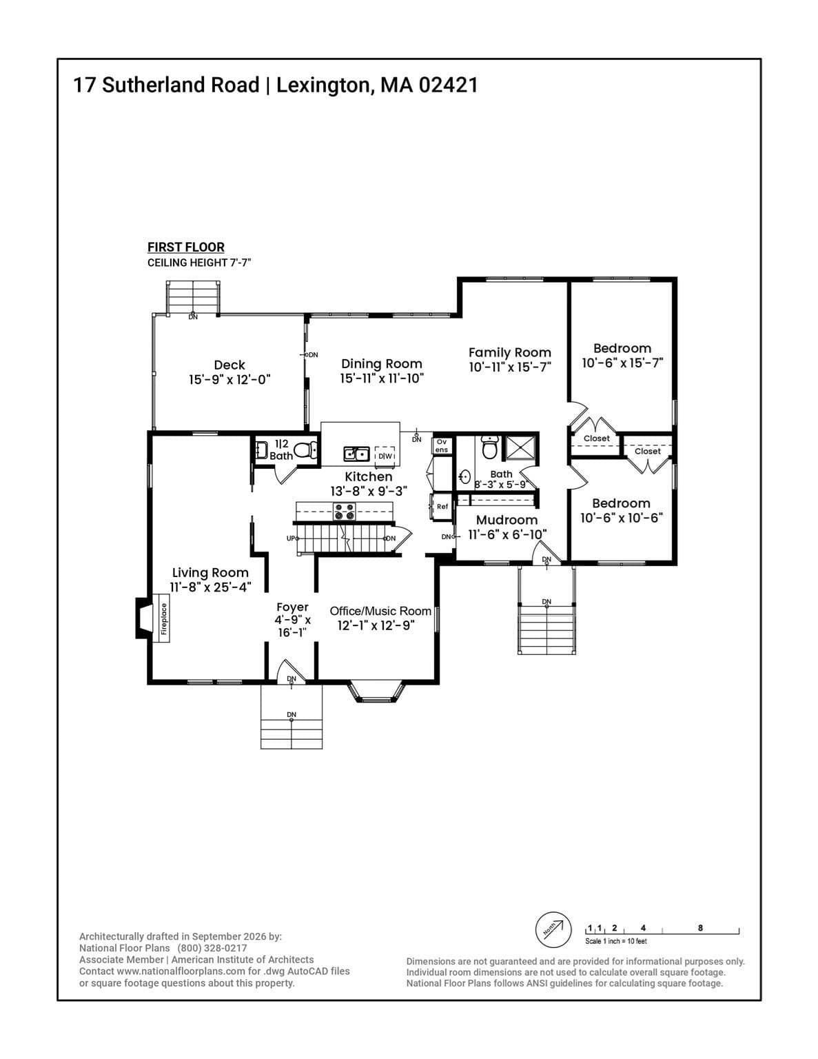 Single Family Residence at 17 Sutherland Rd, Lexington MA 02421, photo 22 of 24