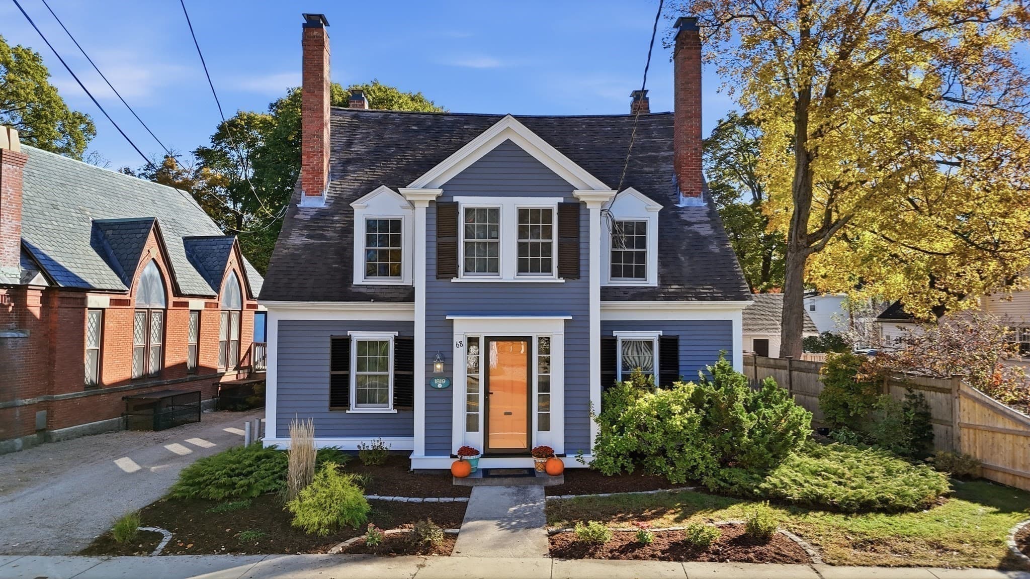Single Family Residence at 68 Court St., Dedham MA 02026, photo 2 of 42
