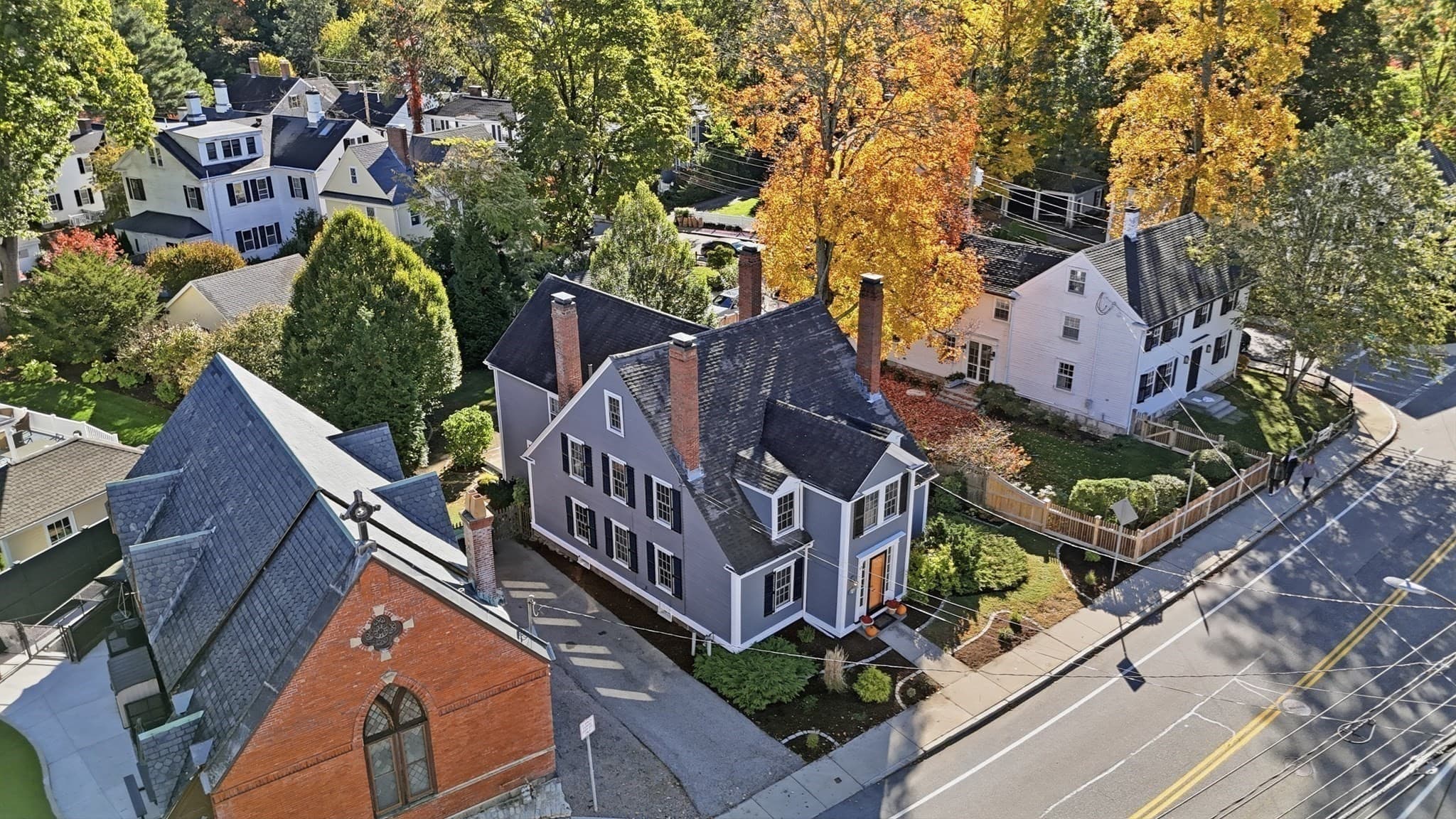 Single Family Residence at 68 Court St., Dedham MA 02026, photo 38 of 42