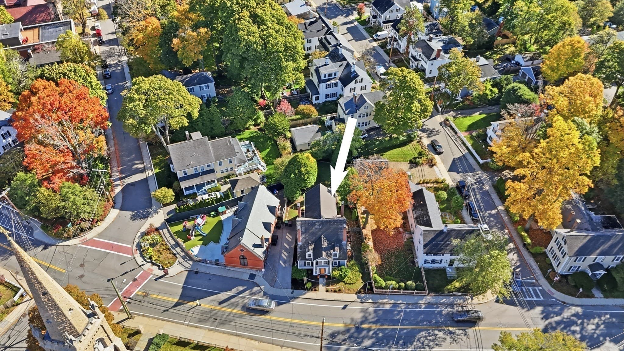 Single Family Residence at 68 Court St., Dedham MA 02026, photo 39 of 42