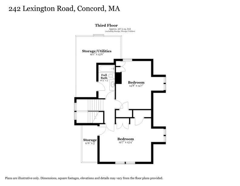 Single Family Residence at 242 Lexington Rd, Concord MA 01742, photo 37 of 38