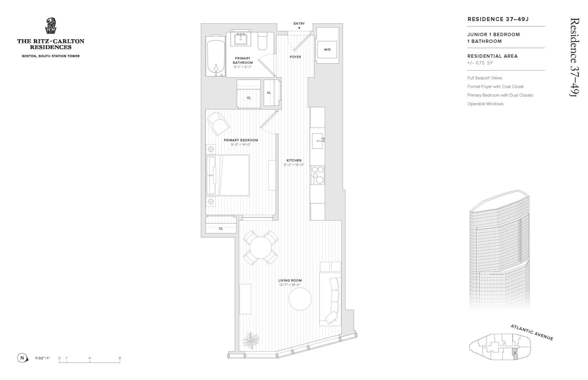 Condominium at 682 Atlantic Avenue # 3706, Boston MA 02110, photo 2 of 17