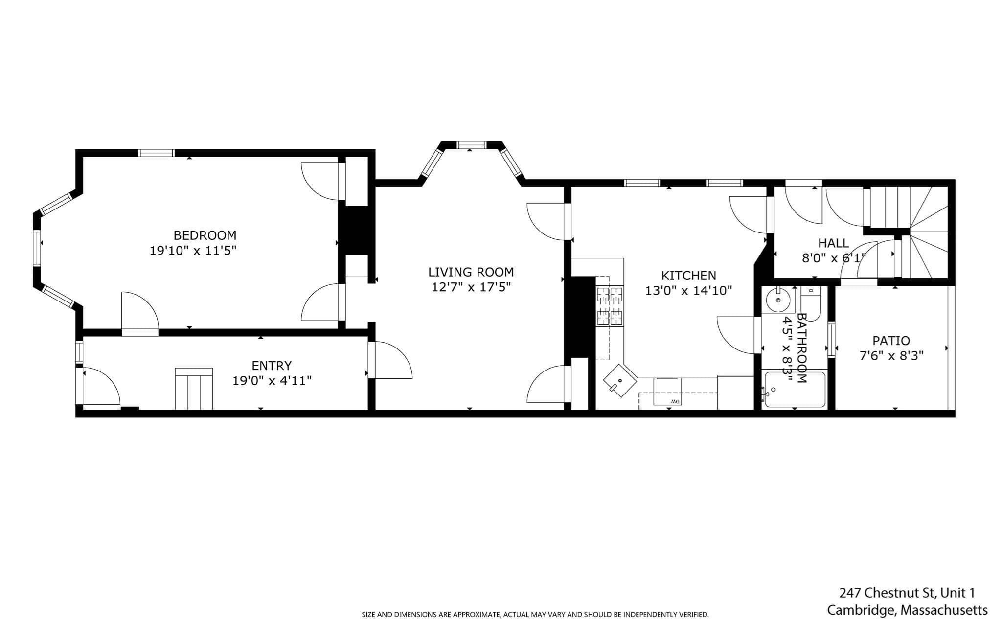 Condominium at 247 Chestnut St # 1, Cambridge MA 02139, photo 21 of 21
