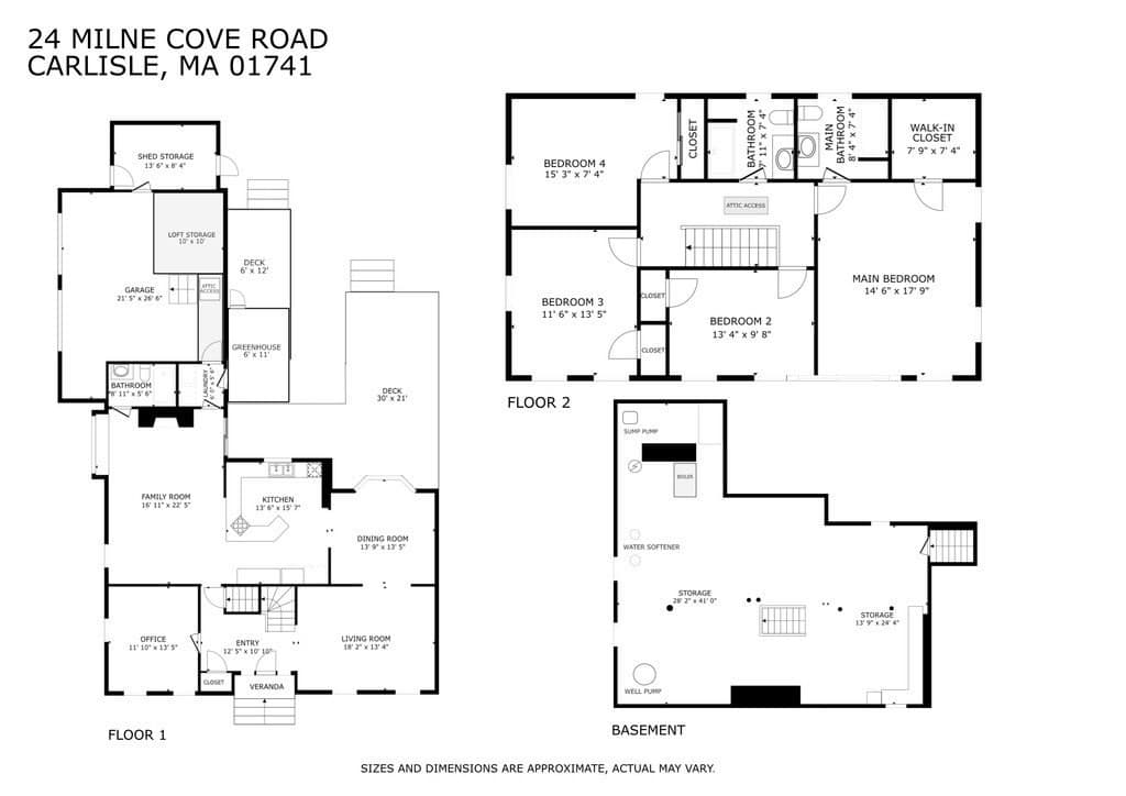 Single Family Residence at 24 Milne Cove Rd, Carlisle MA 01741, photo 42 of 42