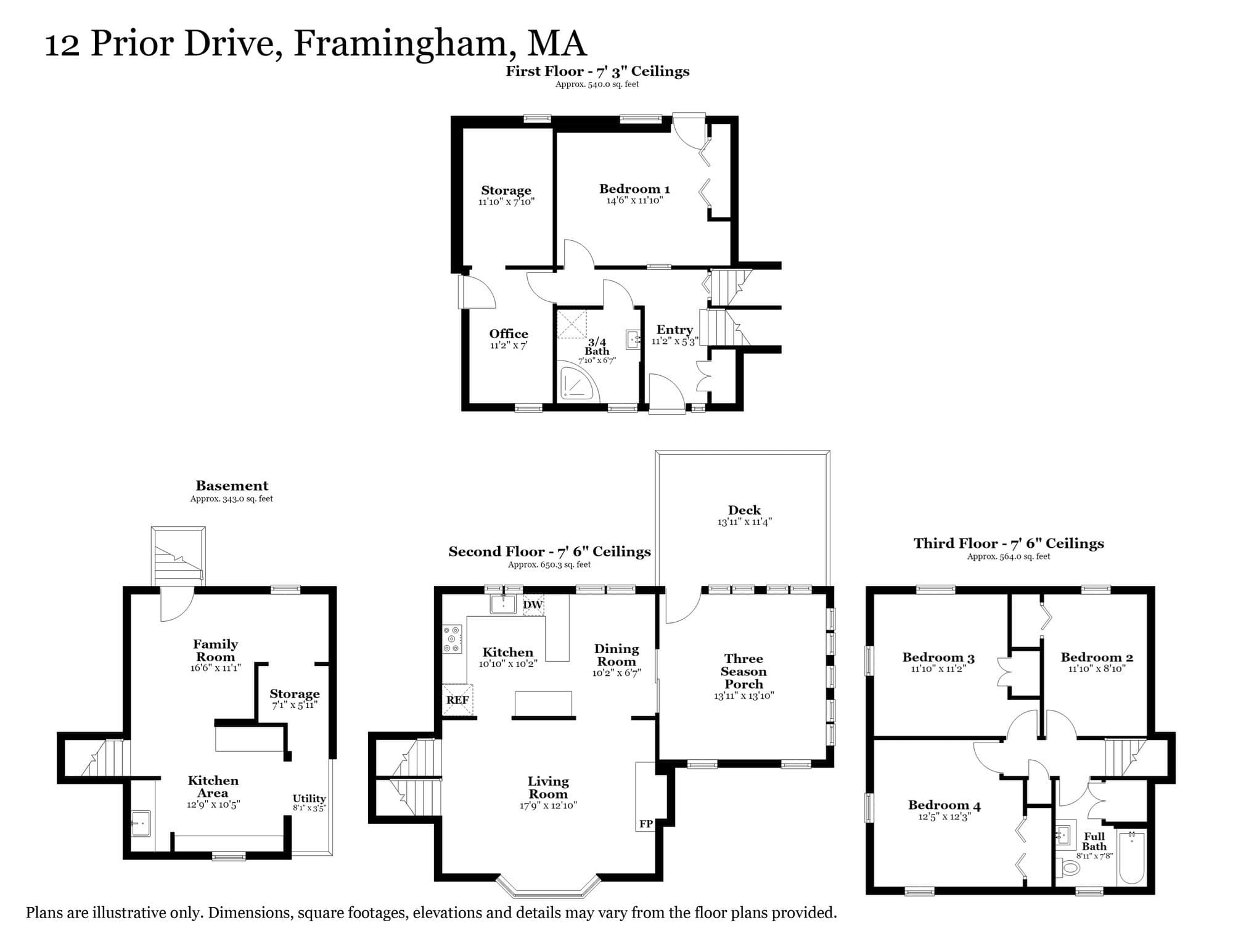 Single Family Residence at 12 Prior Dr., Framingham MA 01701, photo 39 of 39