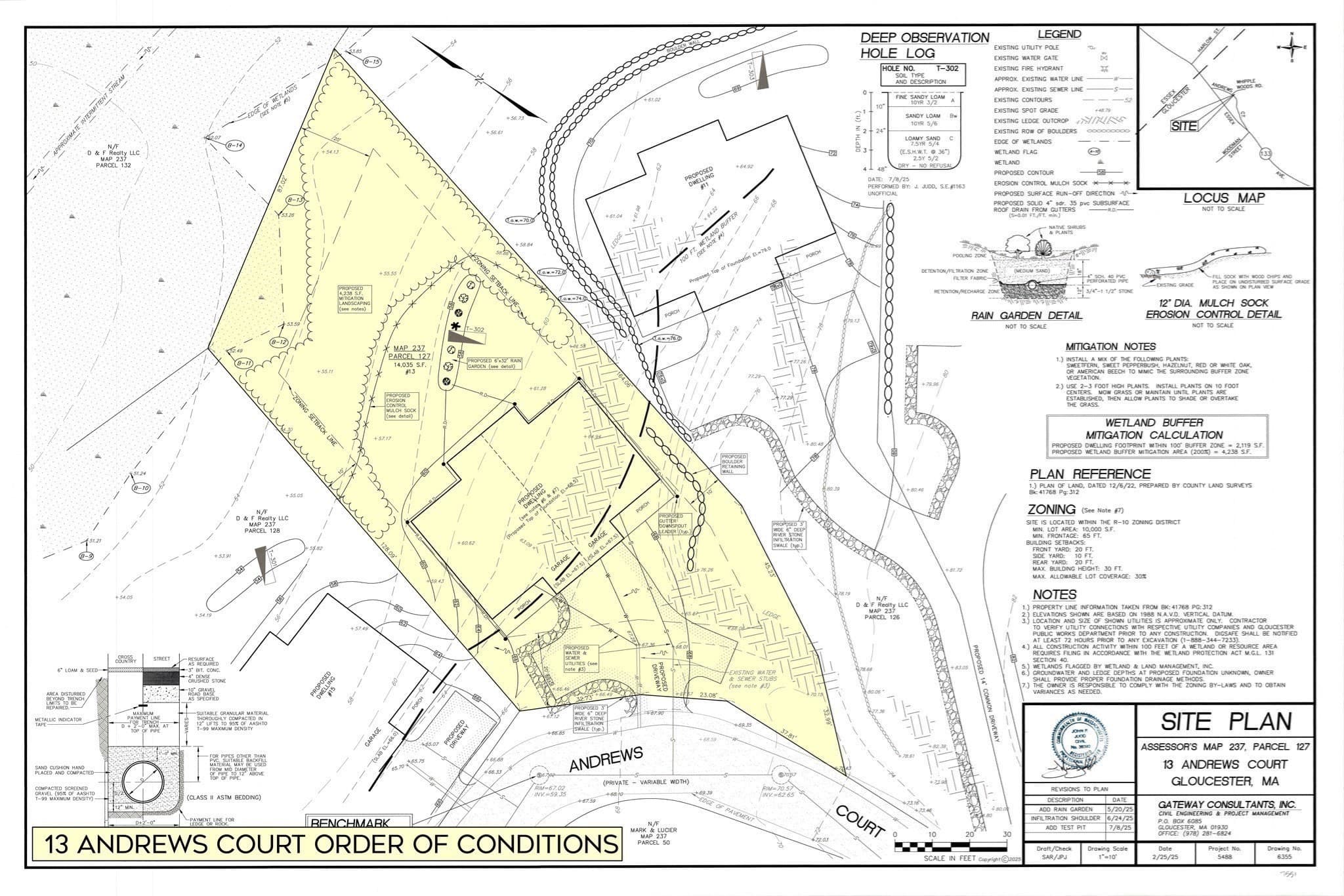 Residential at 5 Lots Andrews Ct + Whipple Woods Rd, Gloucester MA 01930, photo 10 of 12