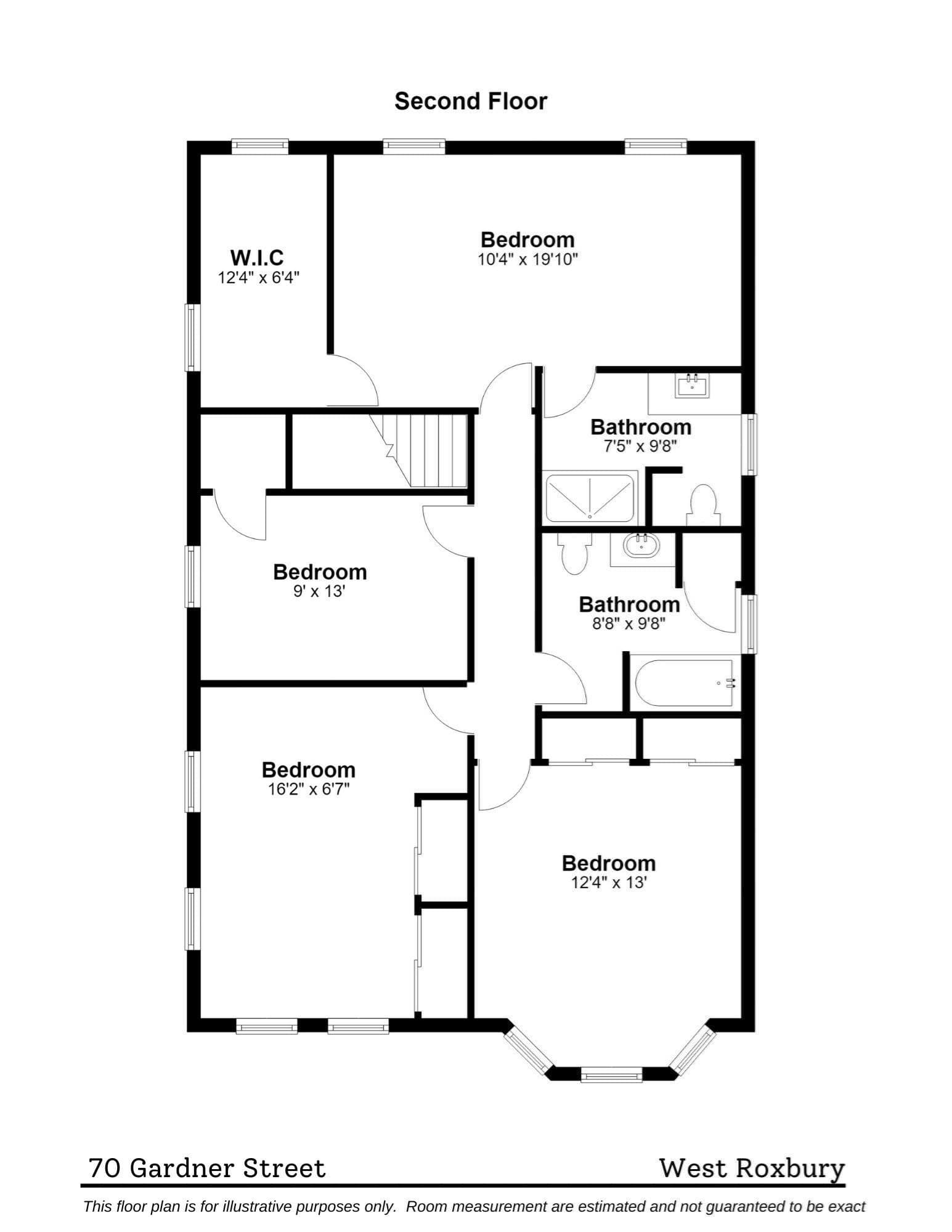 Single Family Residence at 70 Gardner St, Boston MA 02132, photo 40 of 42