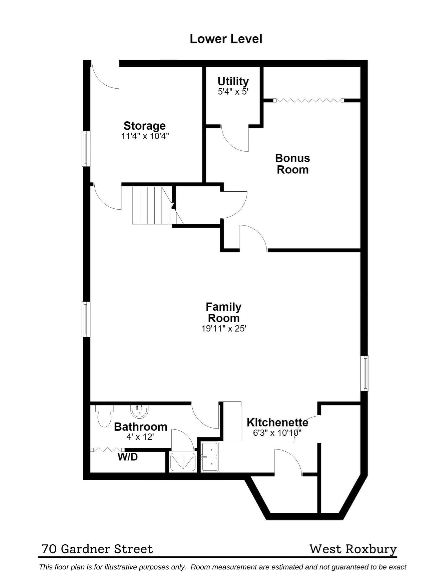 Single Family Residence at 70 Gardner St, Boston MA 02132, photo 39 of 42