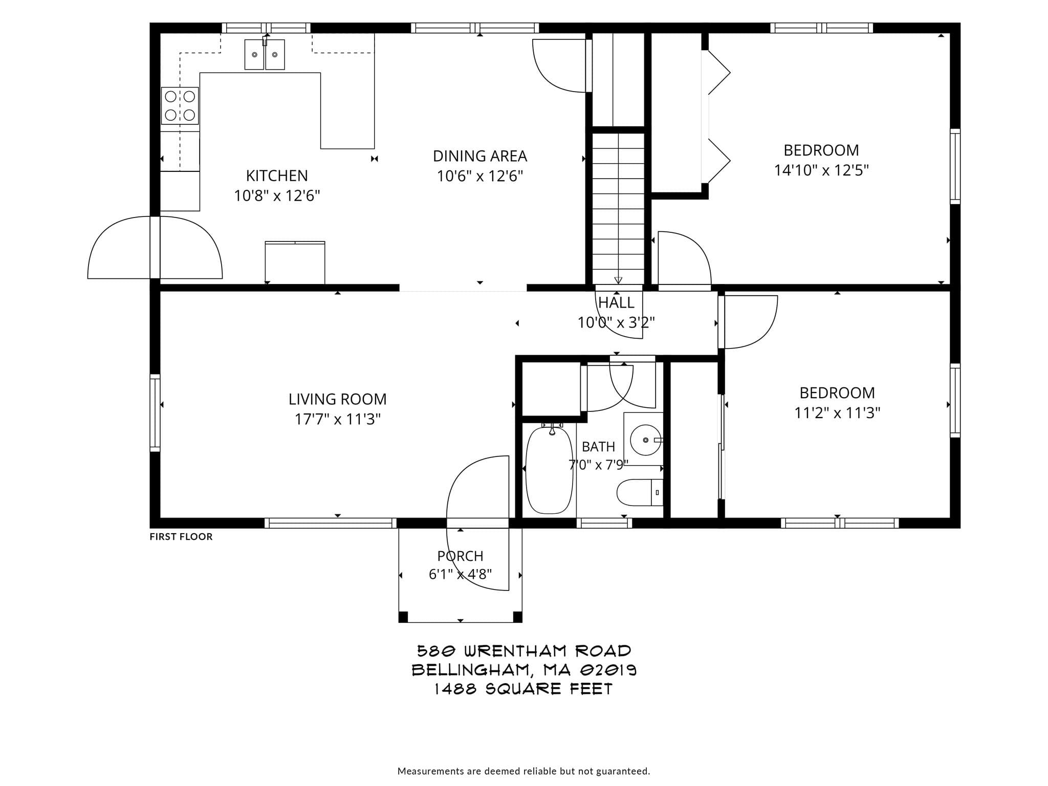 Single Family Residence at 580 Wrentham Road, Bellingham MA 02019, photo 6 of 38