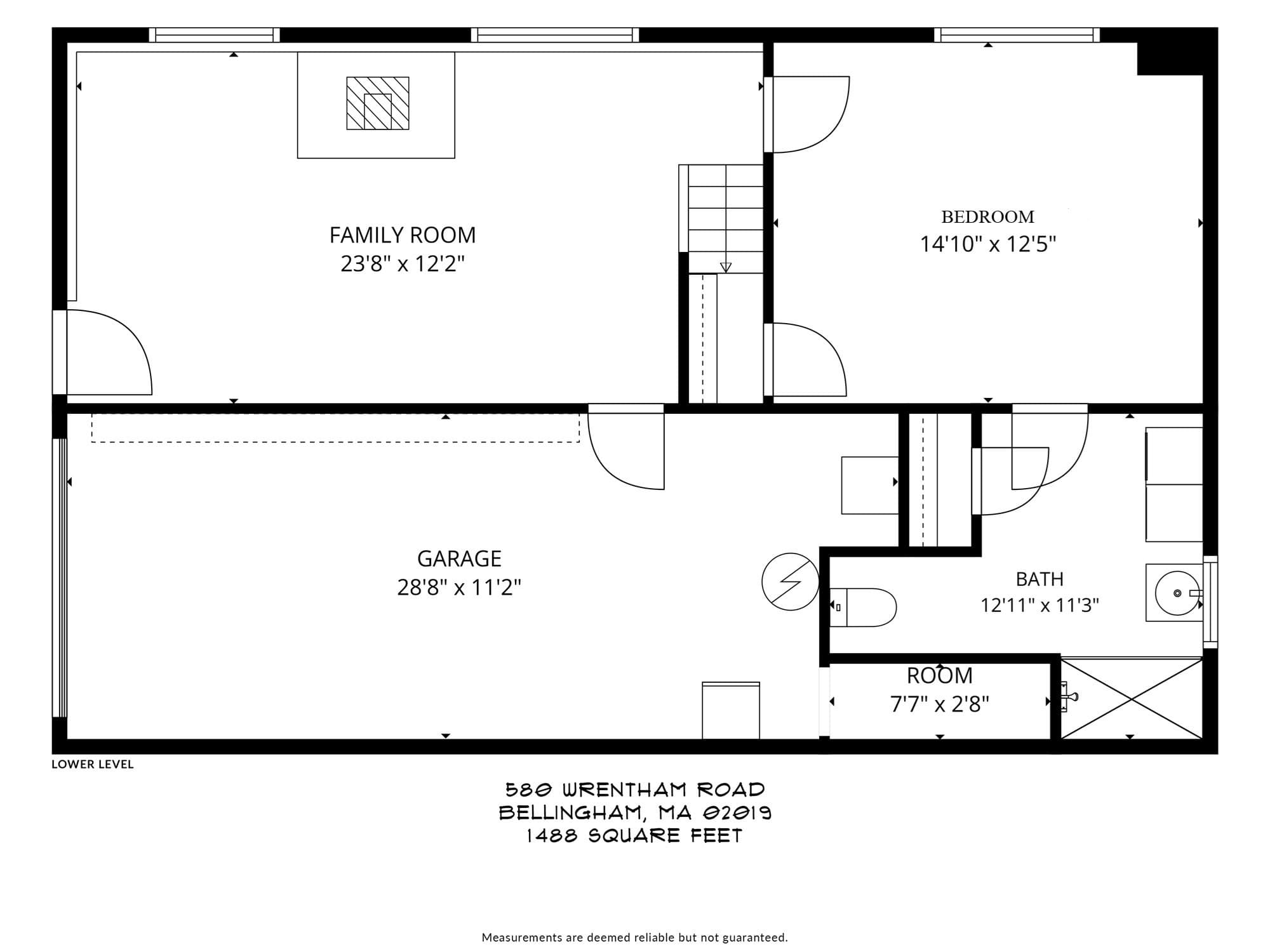 Single Family Residence at 580 Wrentham Road, Bellingham MA 02019, photo 38 of 38