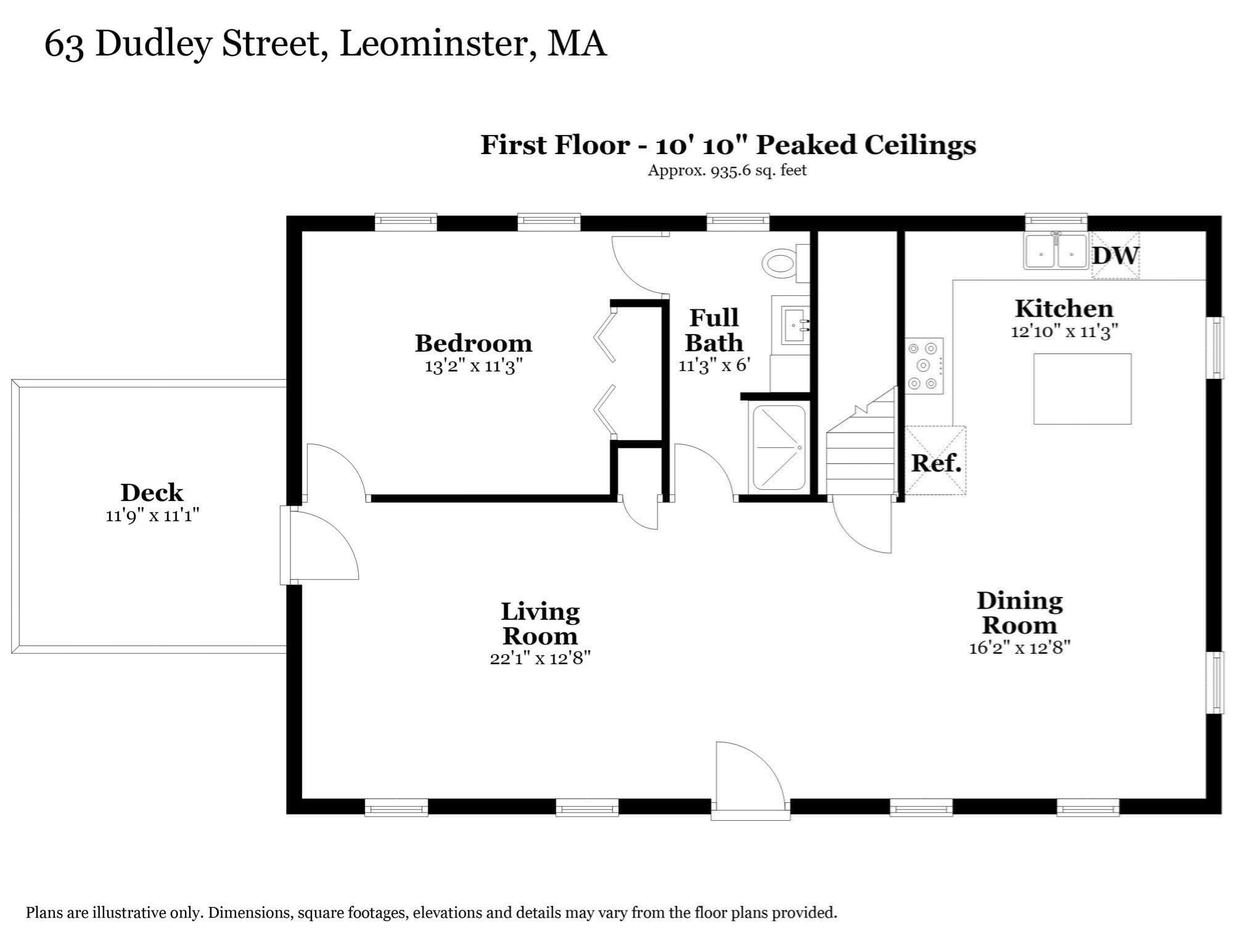 Single Family Residence at 63 Dudley St, Leominster MA 01453, photo 35 of 37