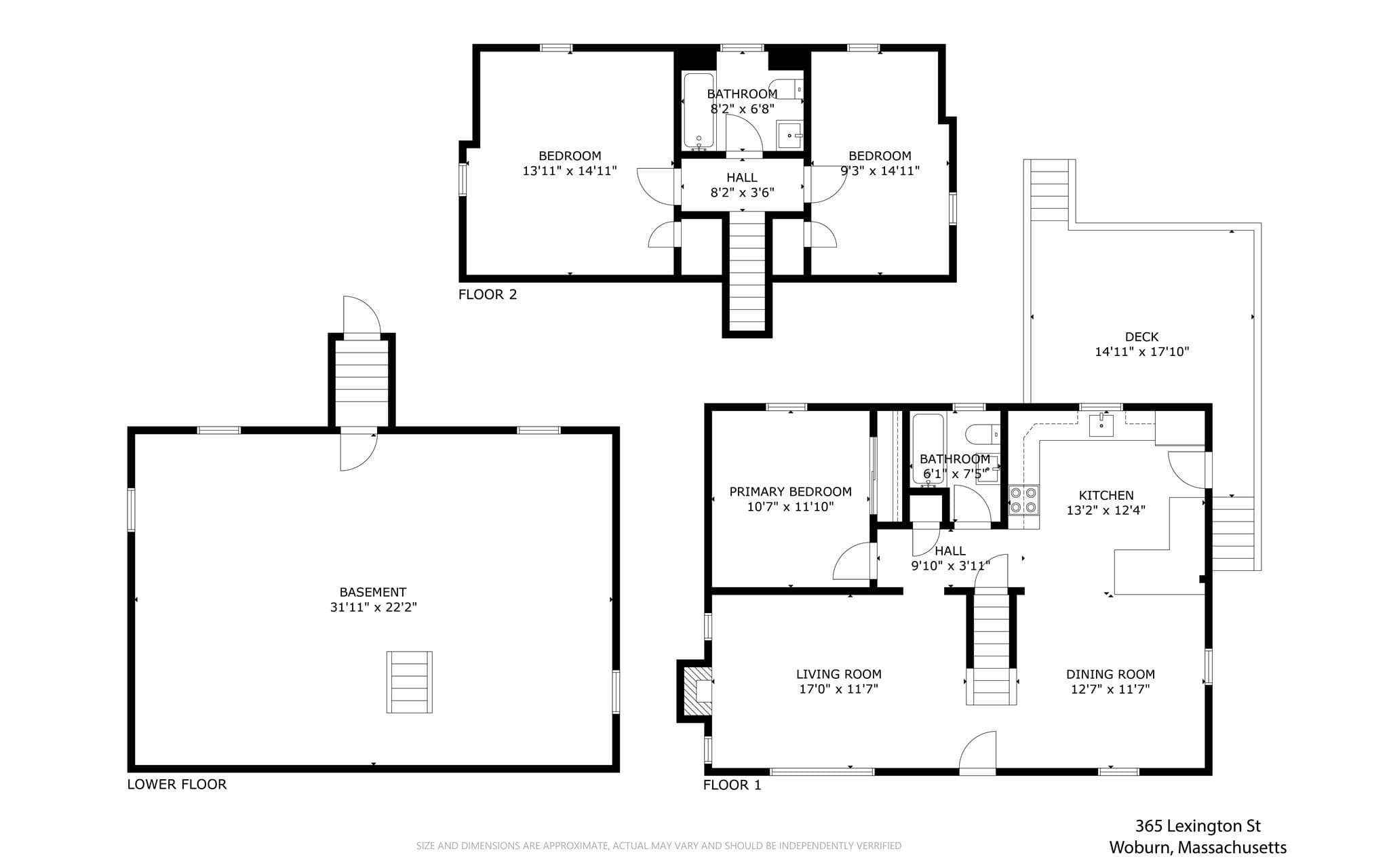 Single Family Residence at 365 Lexington St, Woburn MA 01801, photo 28 of 28