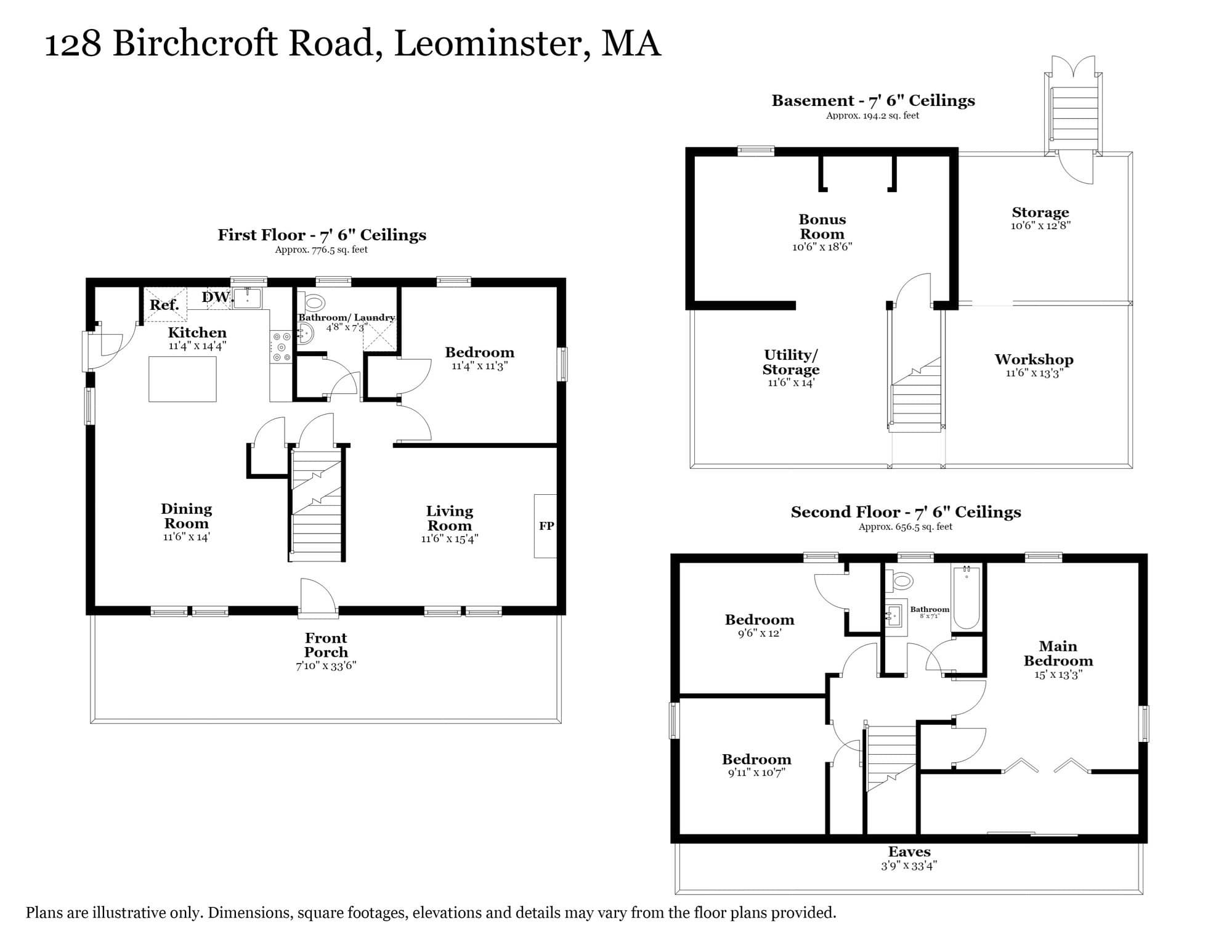 Single Family Residence at 128 Birchcroft Rd, Leominster MA 01453, photo 37 of 37