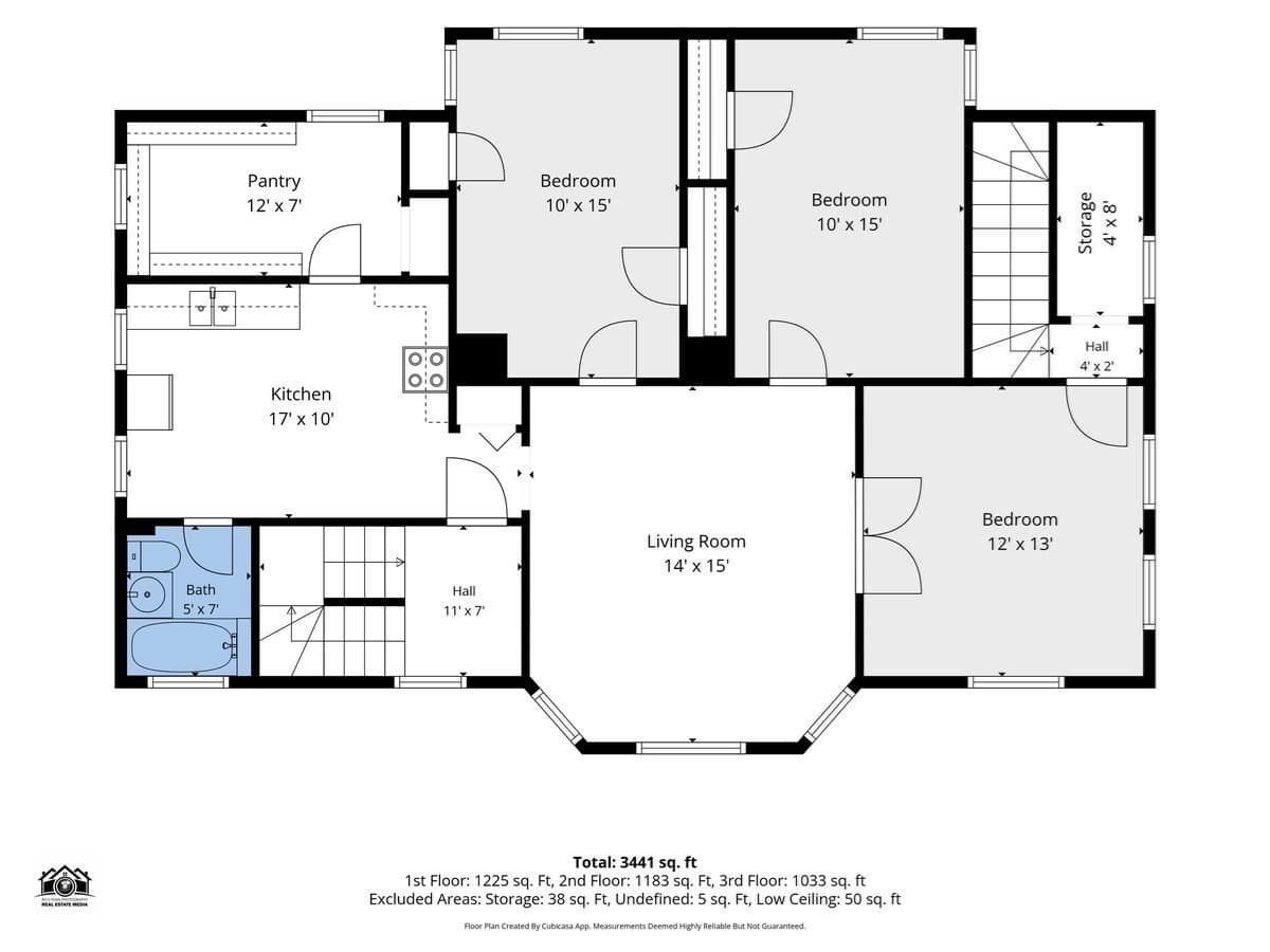 3 Family at 427 Somerset Ave, Taunton MA 02780, photo 41 of 42