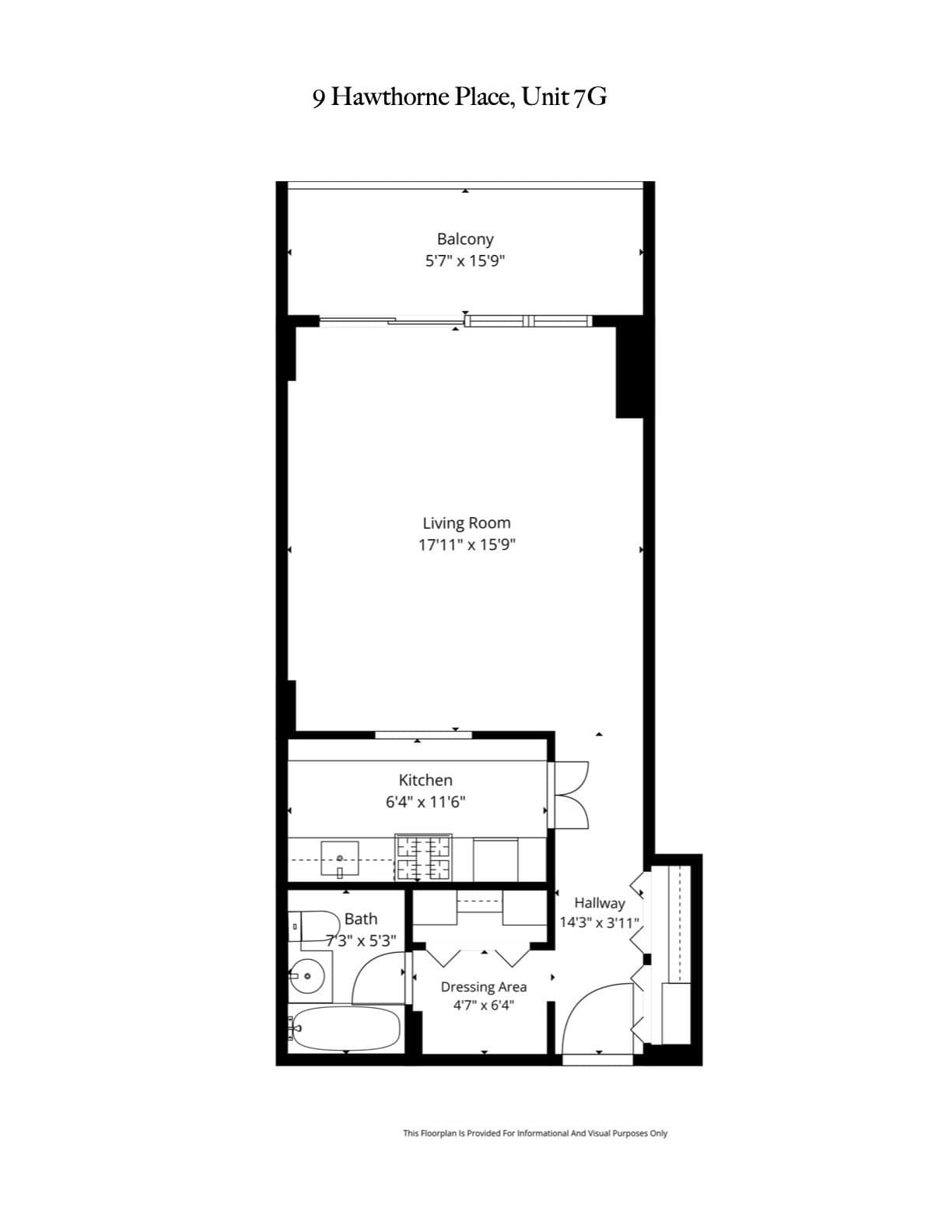 Condominium at 9 Hawthorne Place # 7G, Boston MA 02114, photo 17 of 20
