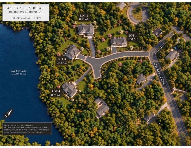 Single Family Residence at Lot 1 43 Cypress Rd.., Natick MA 01760, photo 3 of 3