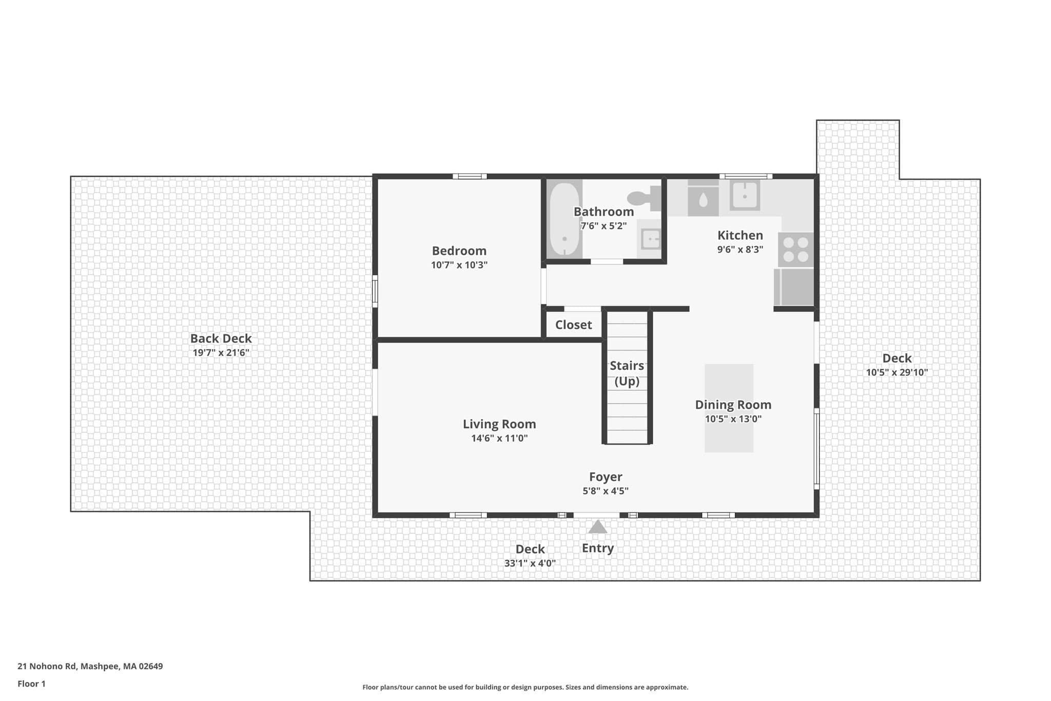 Single Family Residence at 21 Nohono Rd, Mashpee MA 02649, photo 29 of 31