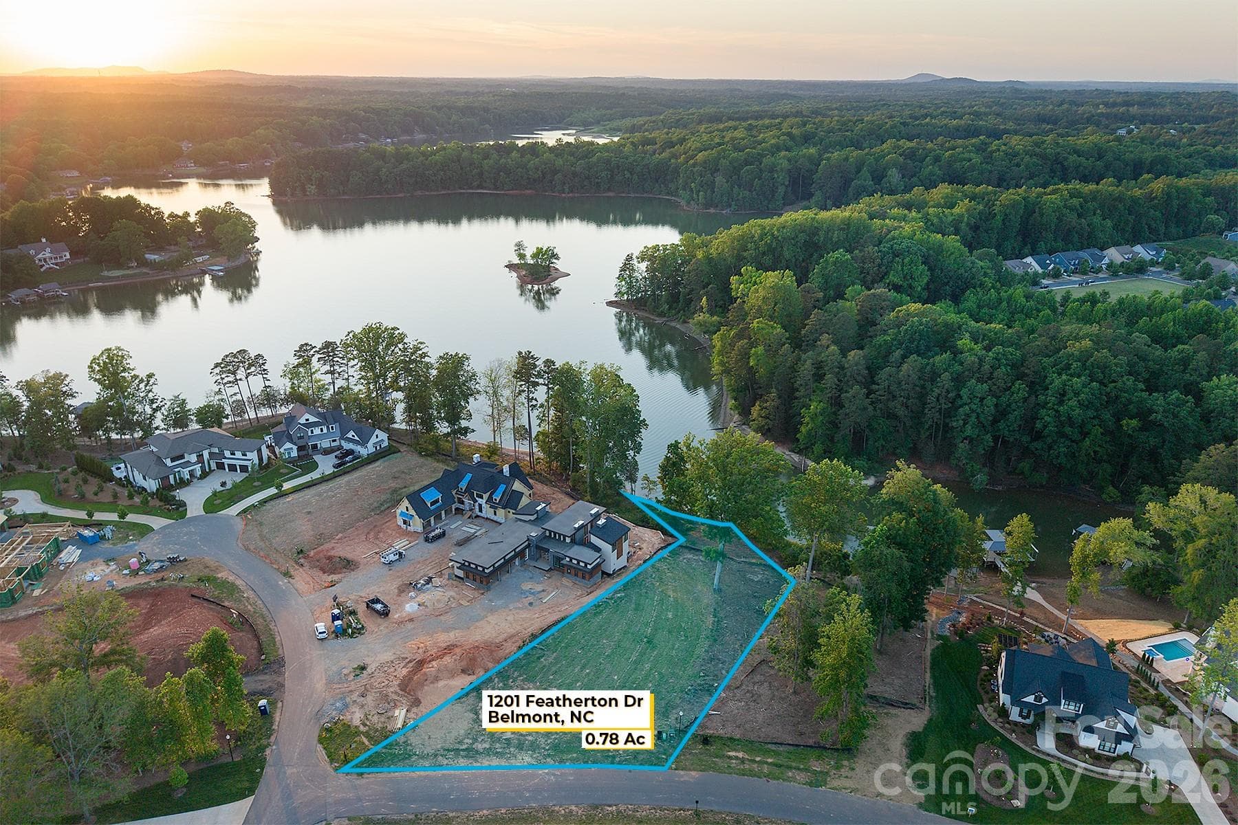 Lot at 1201 Featherton Drive, Belmont, photo 3 of 12