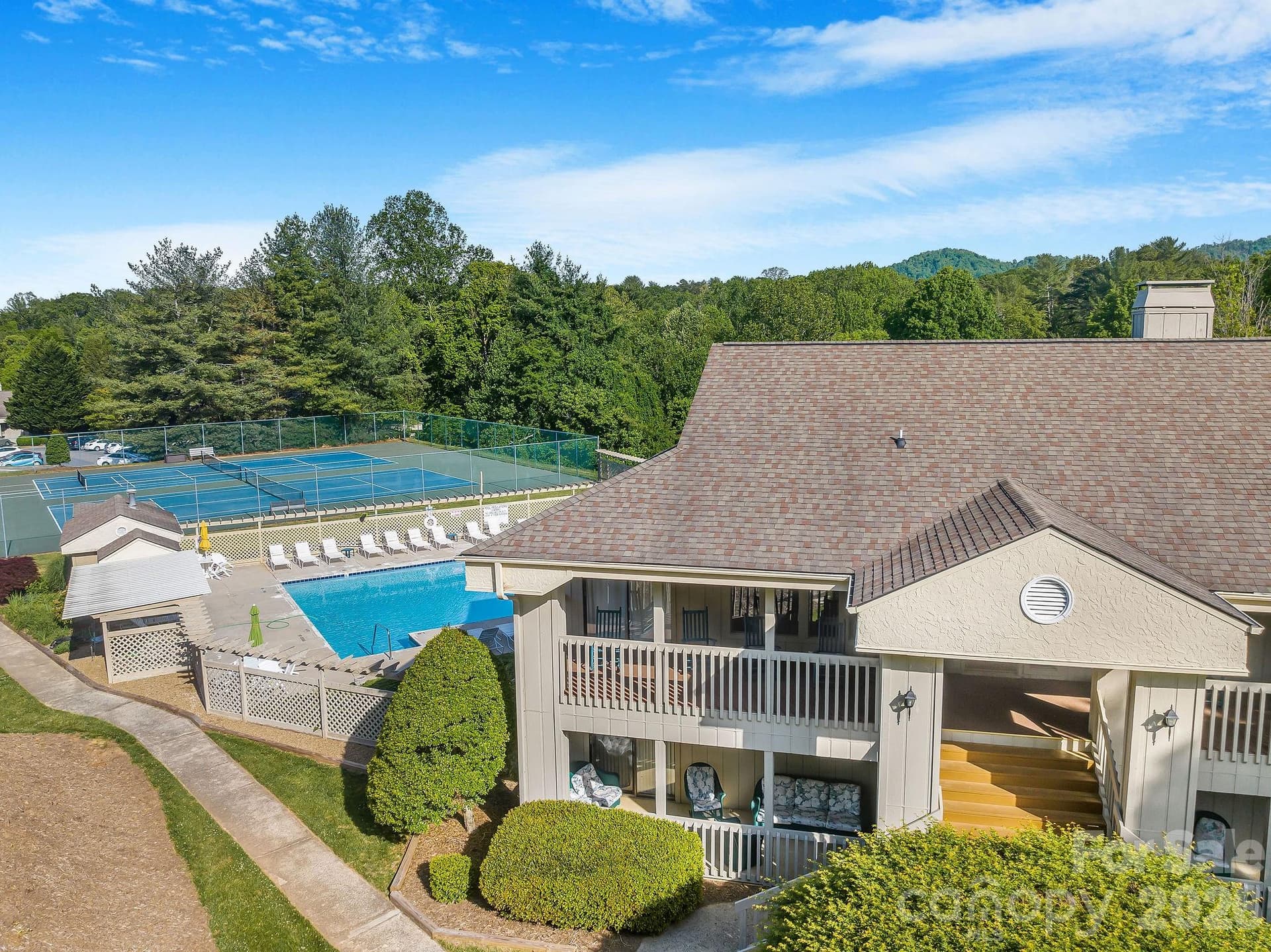 Clubhouse w/ fitness center - 2604 Vineyard Boulevard, Asheville