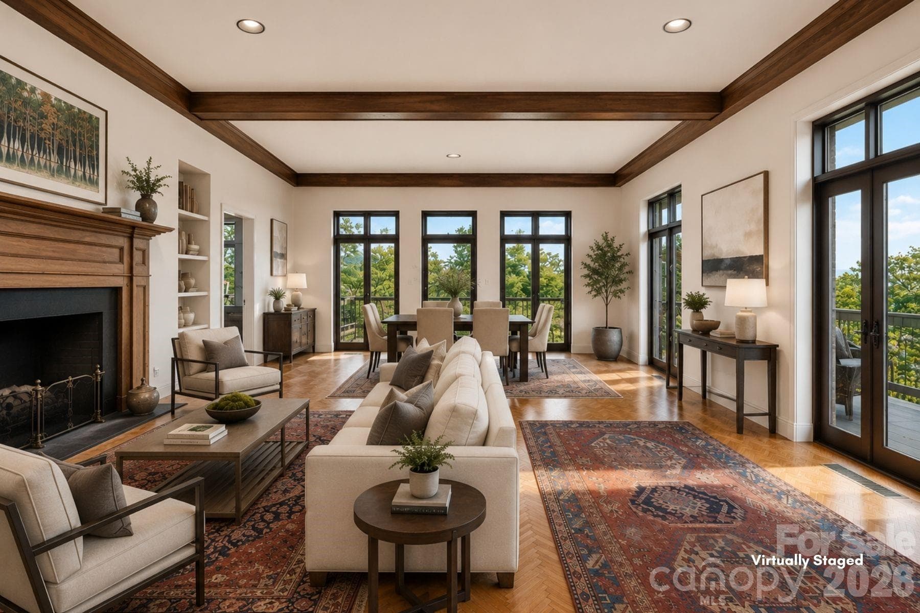 A modern update in a spacious room - 65 Crestwood Road, Asheville