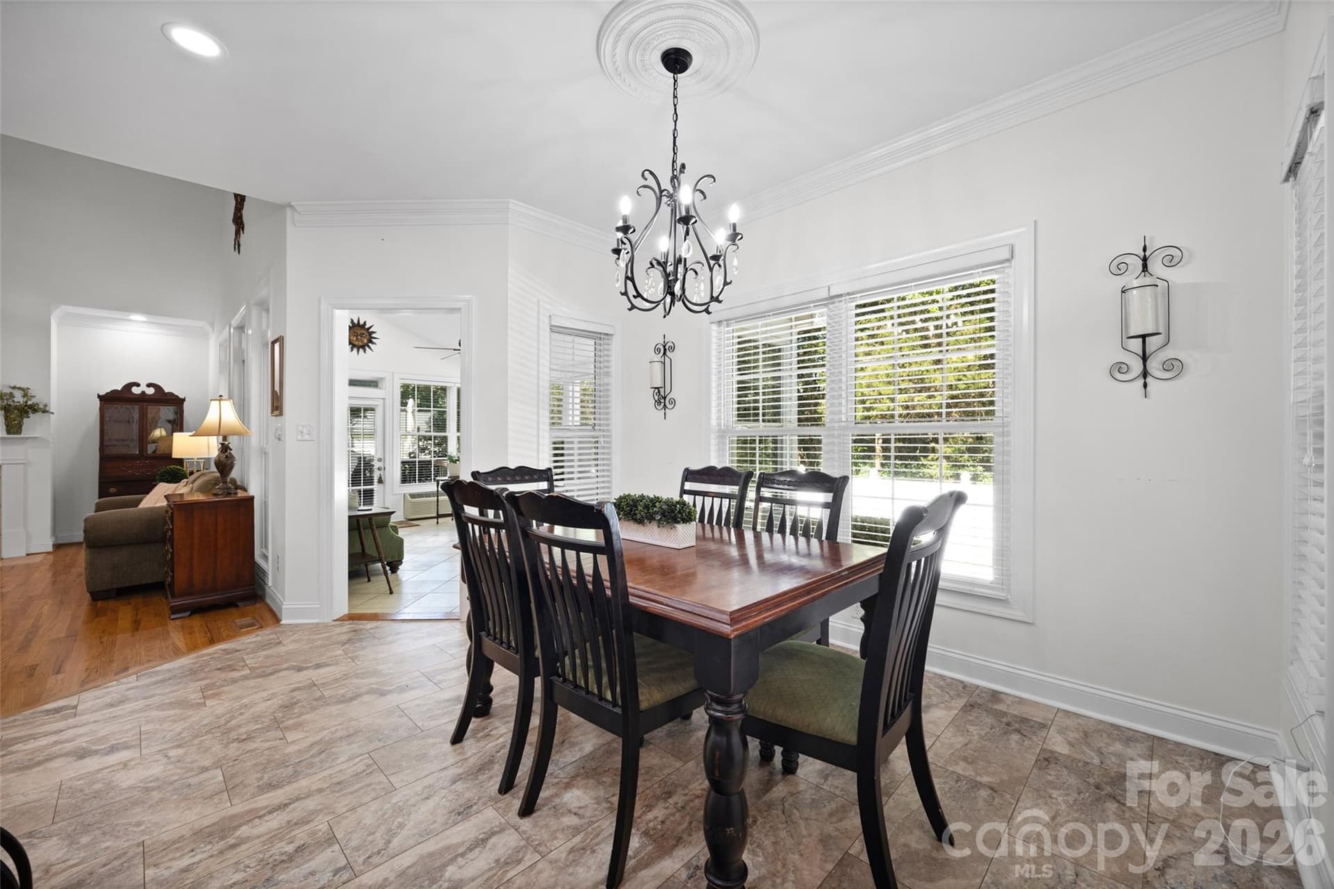 Light filled breakfast area - 2005 Westridge Drive, Rock Hill