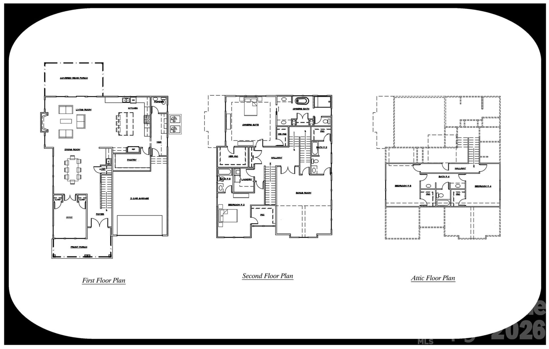 2.5 Story home - 6623 Shaftesbury Road, Charlotte